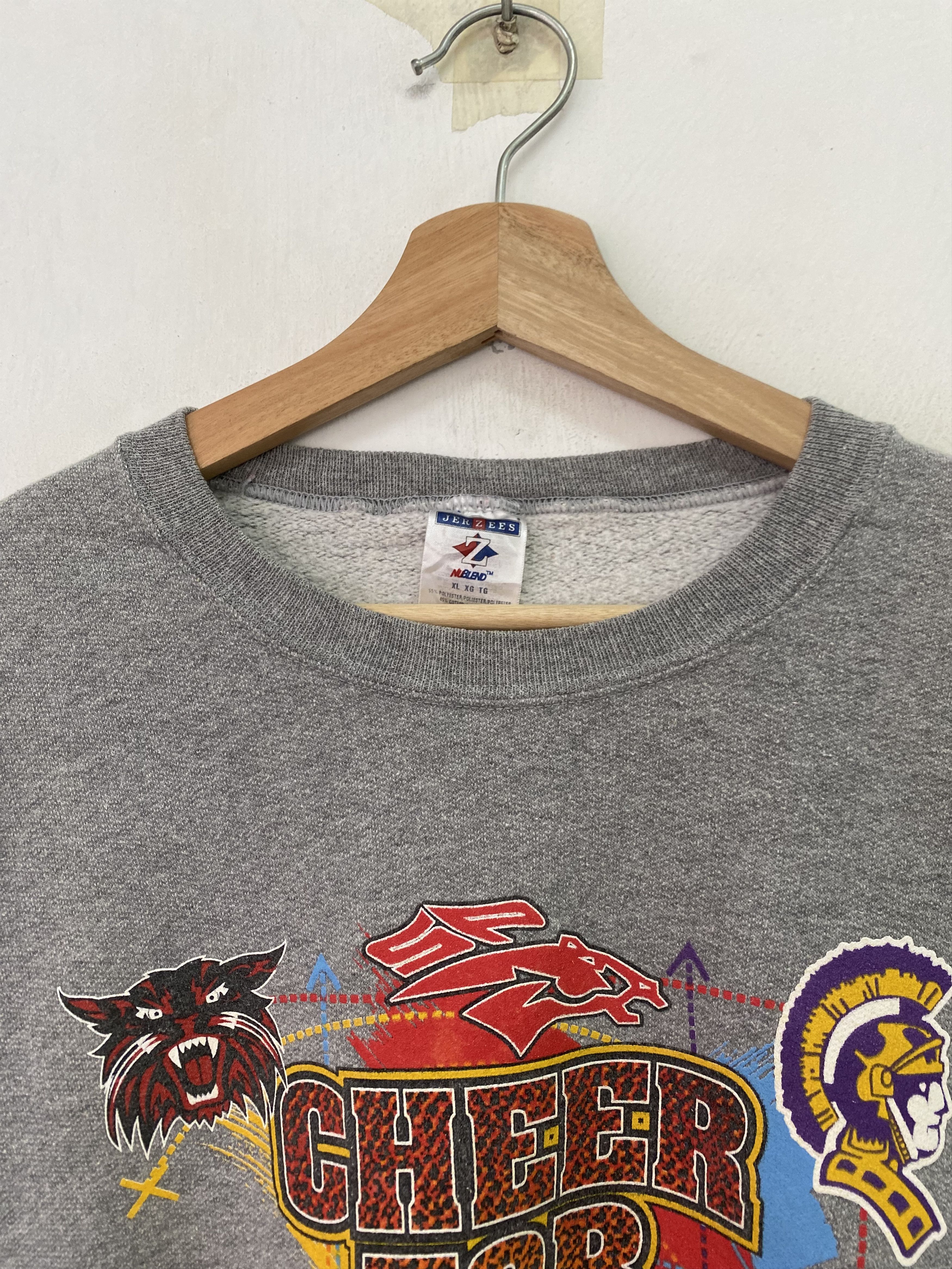 Jerzees × Vintage Vintage College Football NCAA Sweatshirt XL Size Size US XL / EU 56 / 4 - 3 Thumbnail