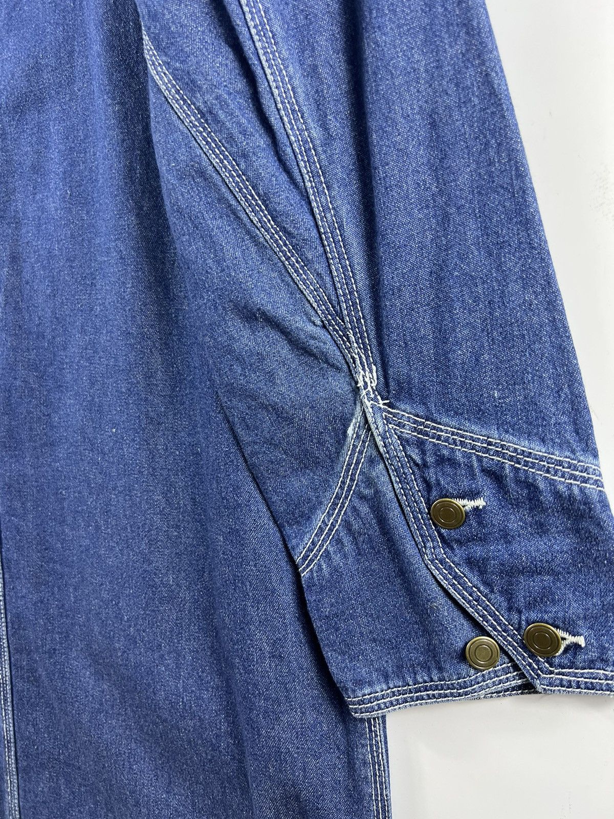 HARE × Japanese Brand 🔥 Hare Japan Soft denim Splatter Paint Long Chore - M Size M / US 6-8 / IT 42-44 - 10 Thumbnail