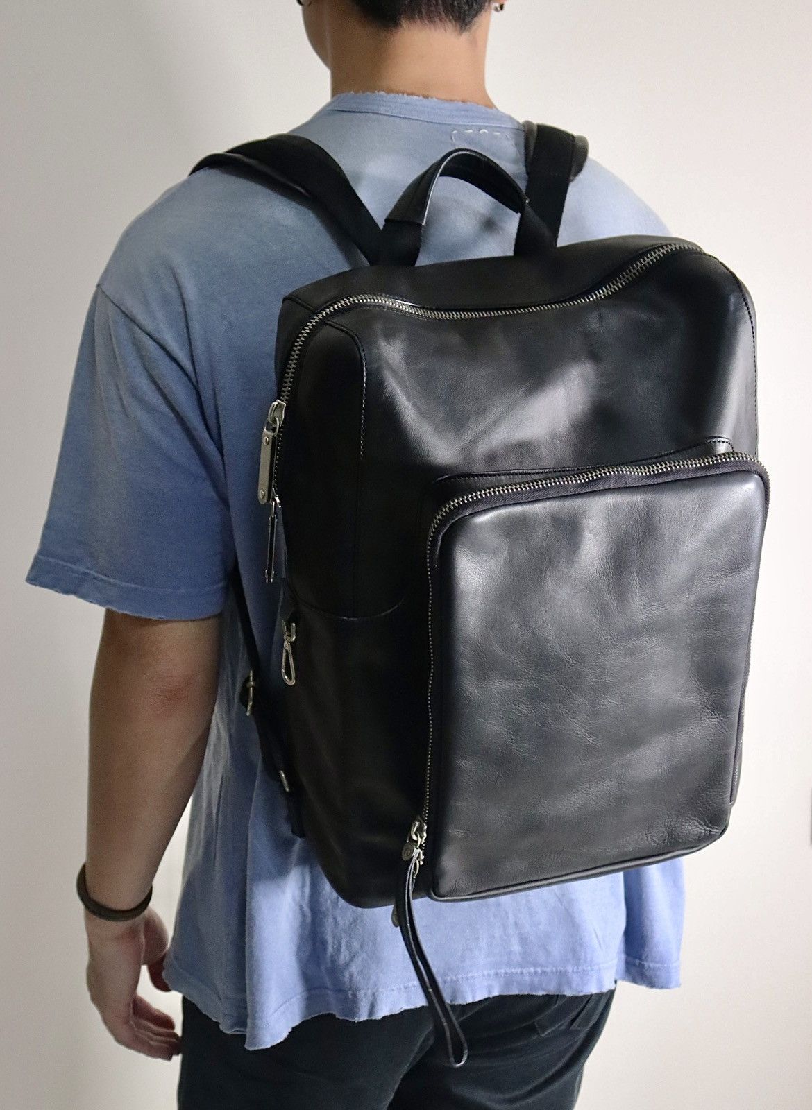 Maison Margiela Maison Martin Margiela 11line Leather Backpack Size ONE SIZE - 2 Thumbnail