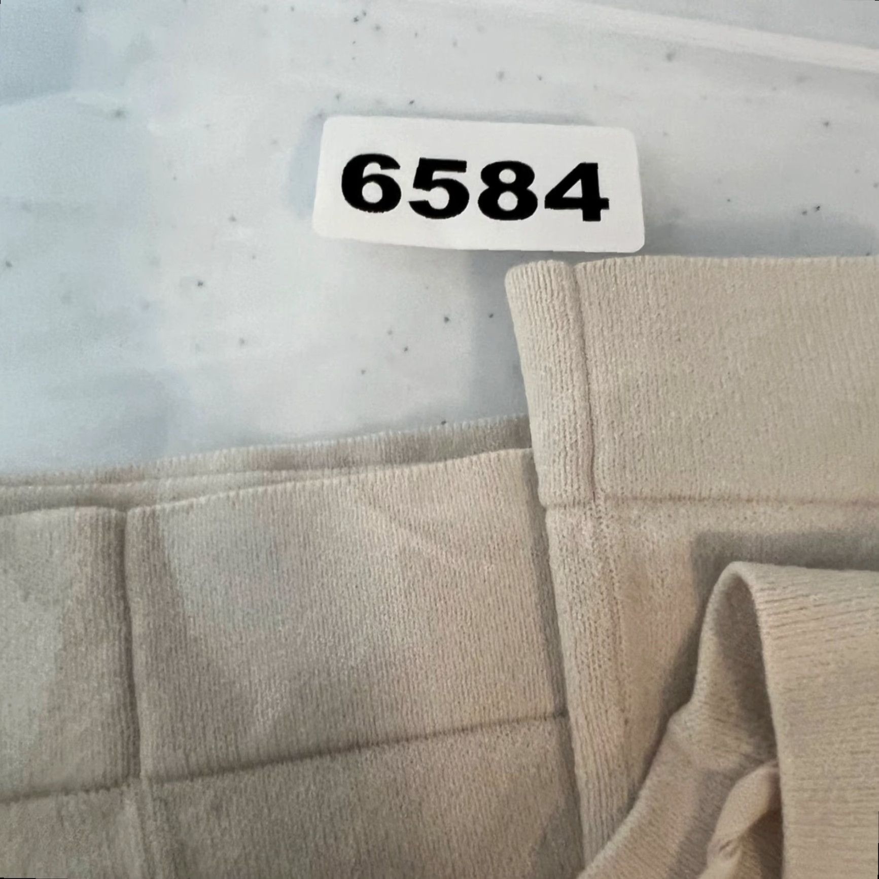 Cos COS Womens Shirt Adult Medium Beige 3/4 Sleeve Top Crew Neck Pleated Be l l Sleeve Knit Viscose Blend Regular Modern Classic Size M / US 6-8 / IT 42-44 - 7 Thumbnail