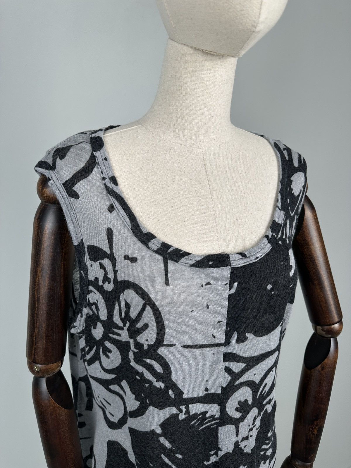 Rundholz Rundholz Black Label Linen Dress Size L / US 10 / IT 46 - 5 Thumbnail