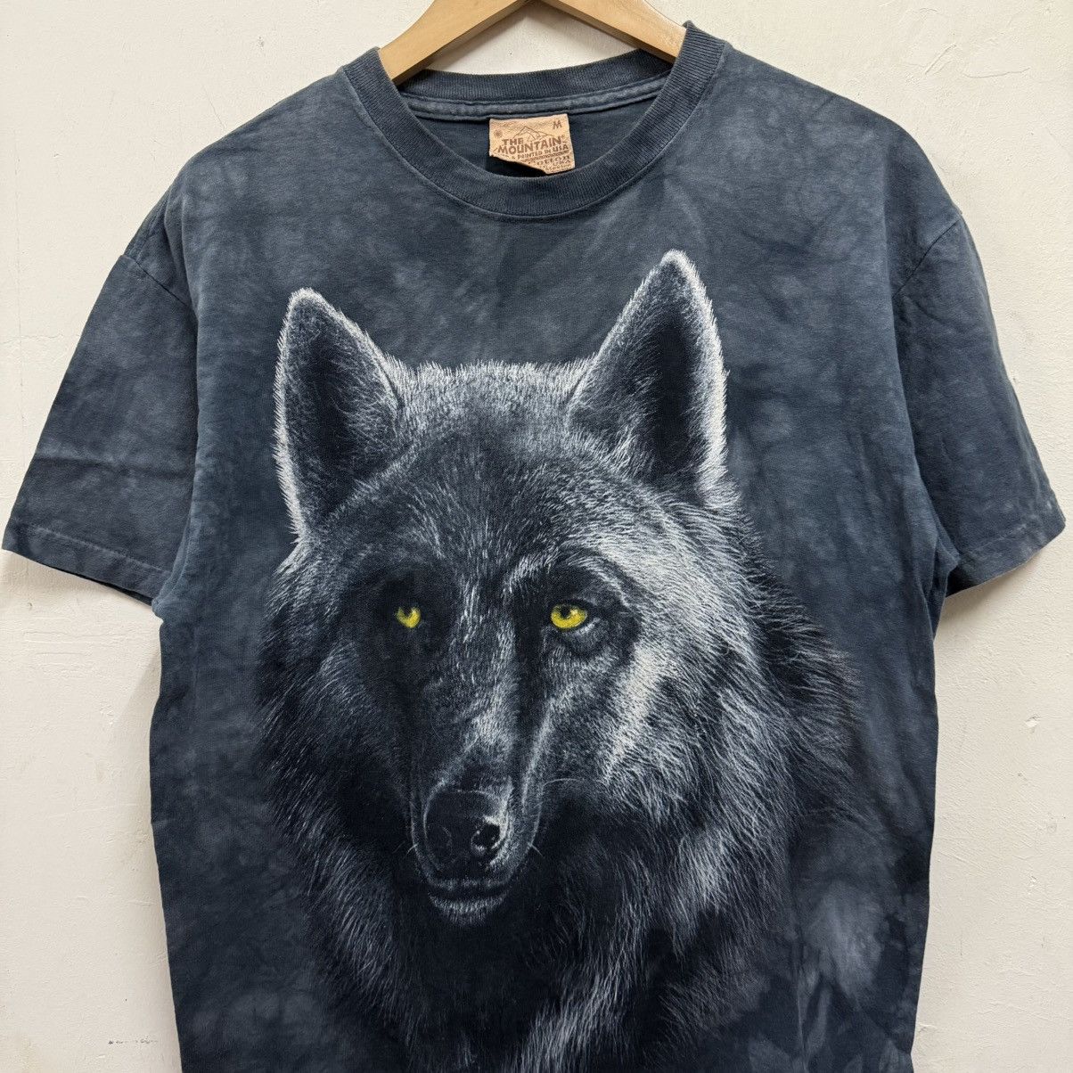 The Mountain Vintage 2004 The Mountain Wolf Graphic Tye Dye Tshirt Size US M / EU 48-50 / 2 - 6 Thumbnail
