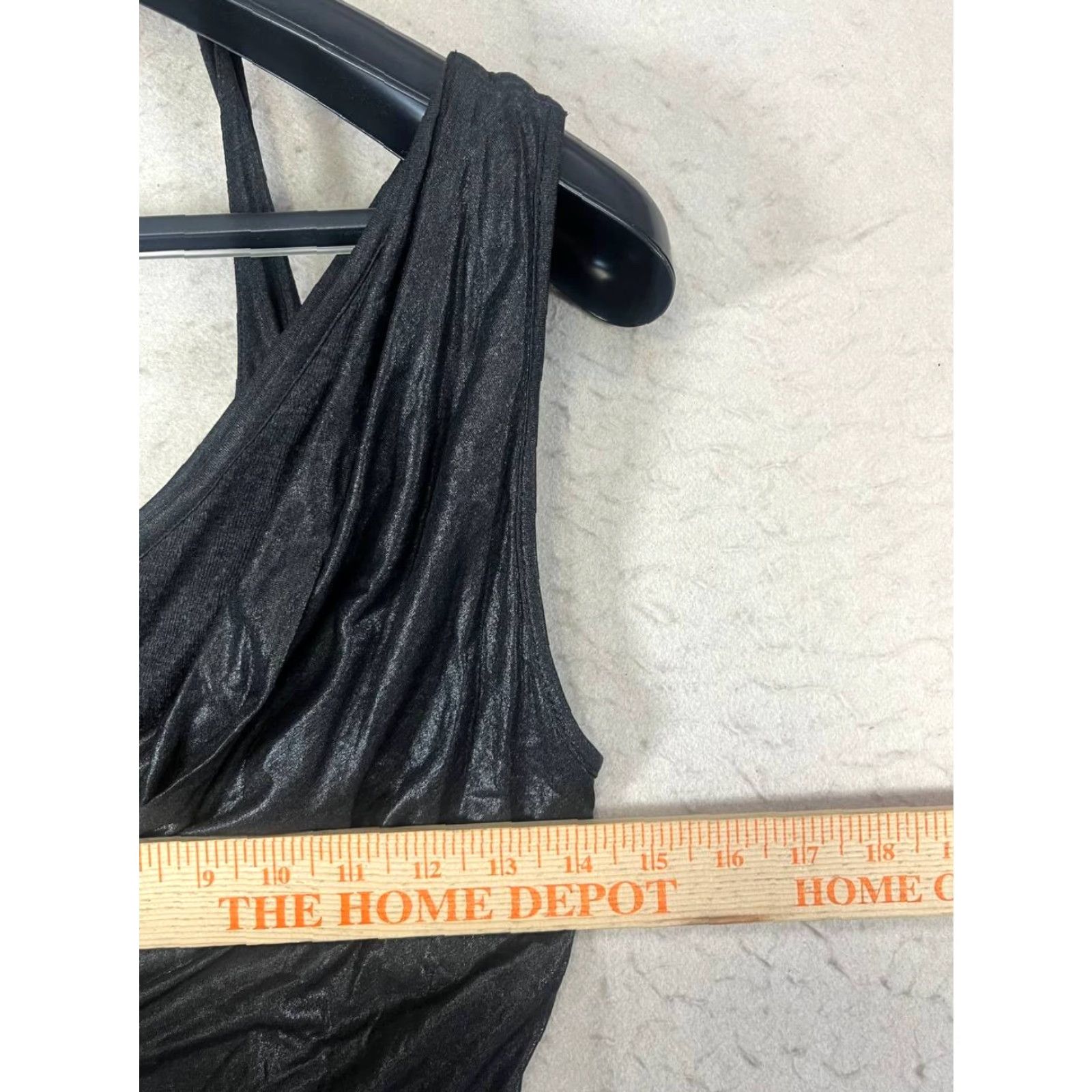 Diesel Diesel Dress Sheath Midi Viscose Sequin Dark Gray Women's Medium Cocktail Party Formal Modern Dress Size M / US 6-8 / IT 42-44 - 3 Thumbnail