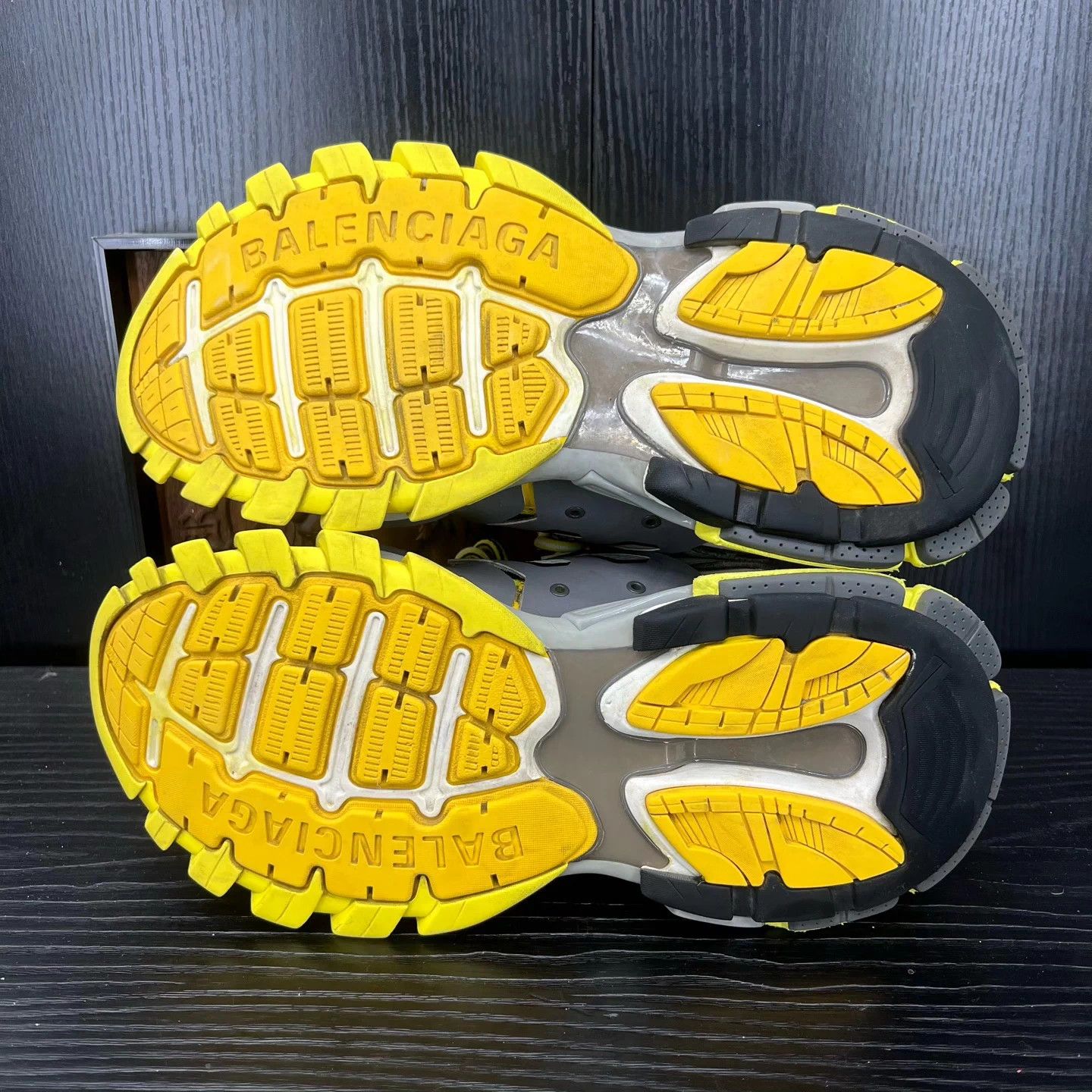 Balenciaga Balenciaga Track gray yellow men's size 43 Size US 10 / EU 43 - 7 Thumbnail