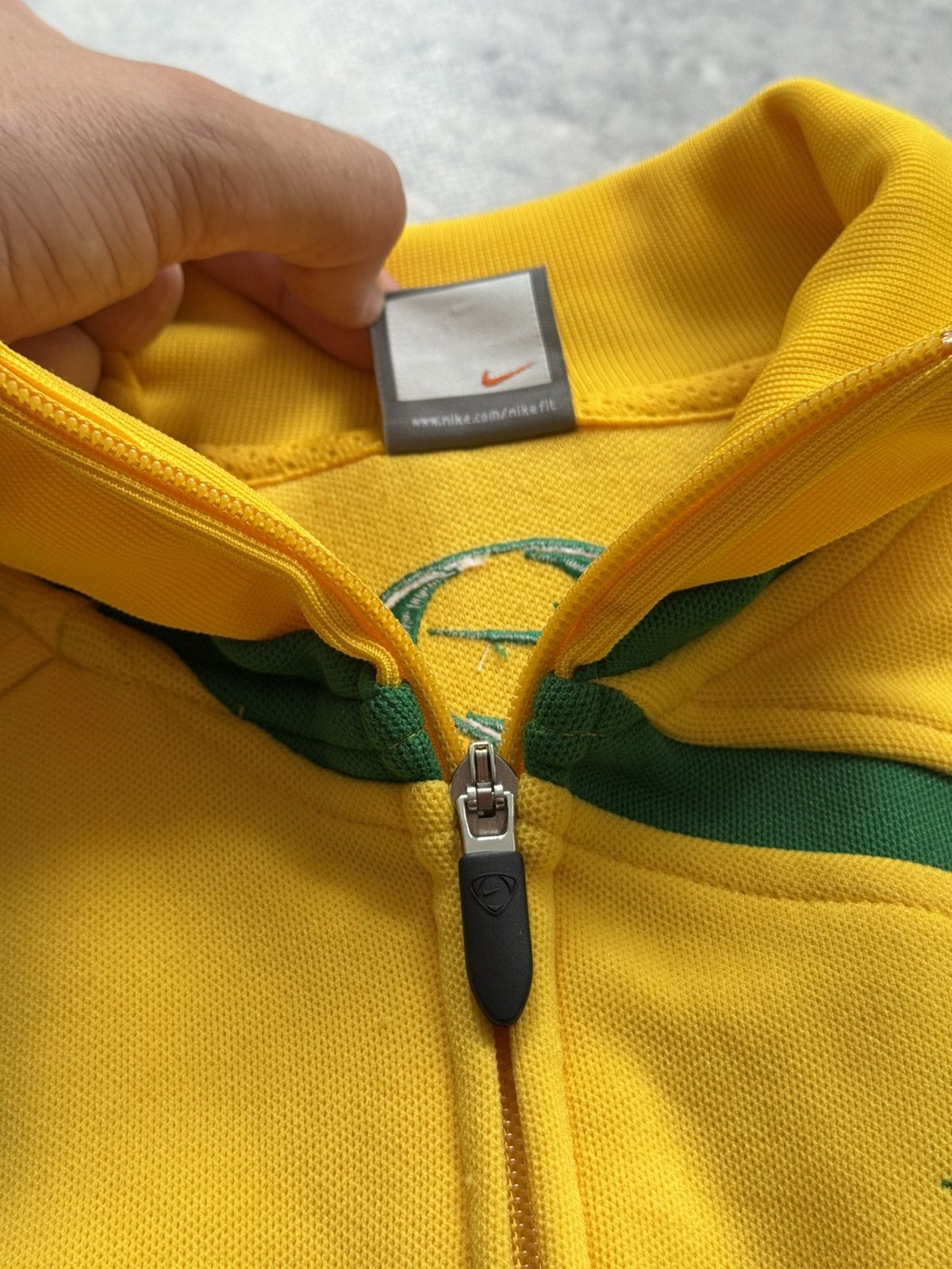 Nike Nike vintage zip jacket BRAZIL Football CBF Size US S / EU 44-46 / 1 - 7 Thumbnail
