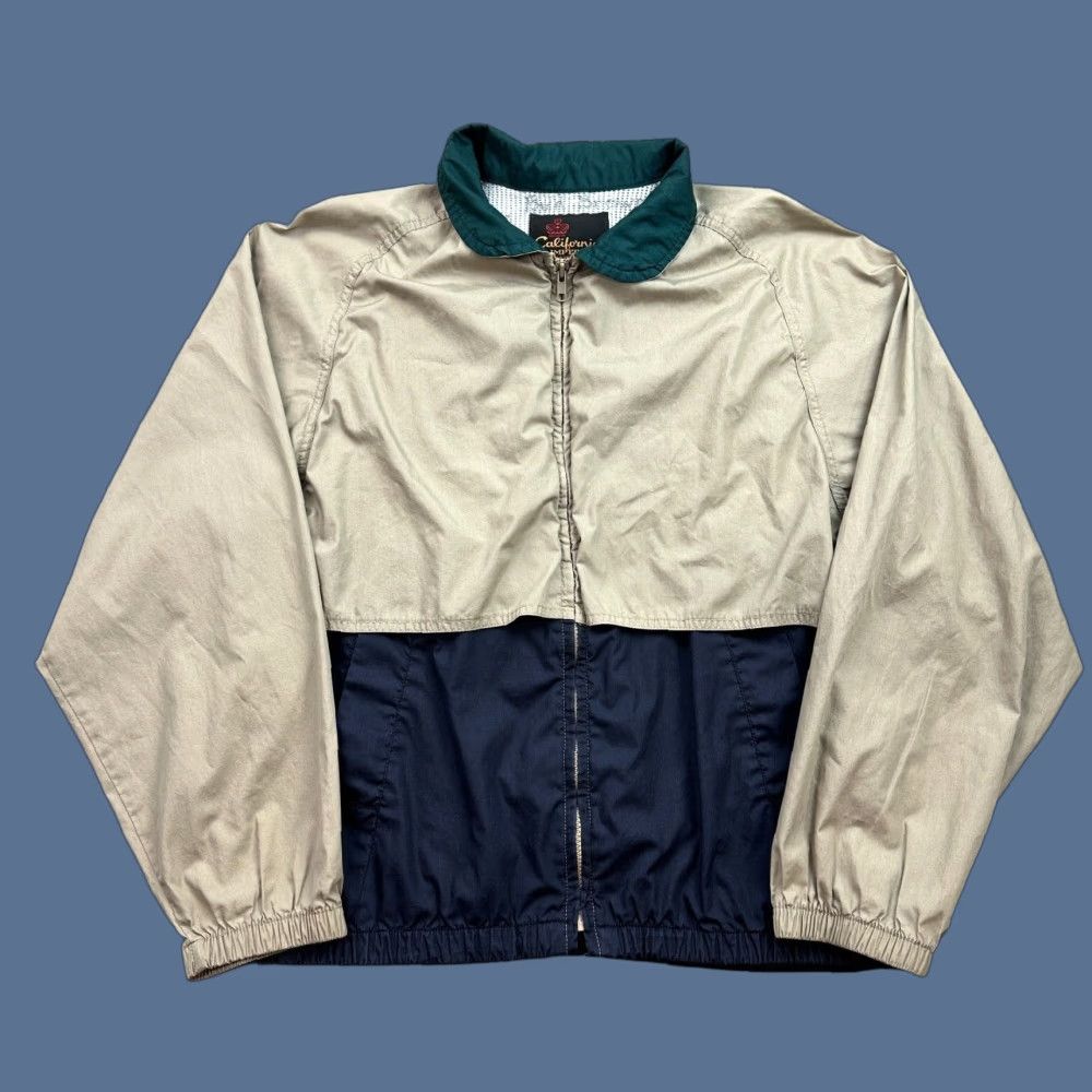 Imperial VINTAGE California Imperial Jacket Mens Large Beige Lined Windbreaker USA Made Size US L / EU 52-54 / 3 - 1 Thumbnail