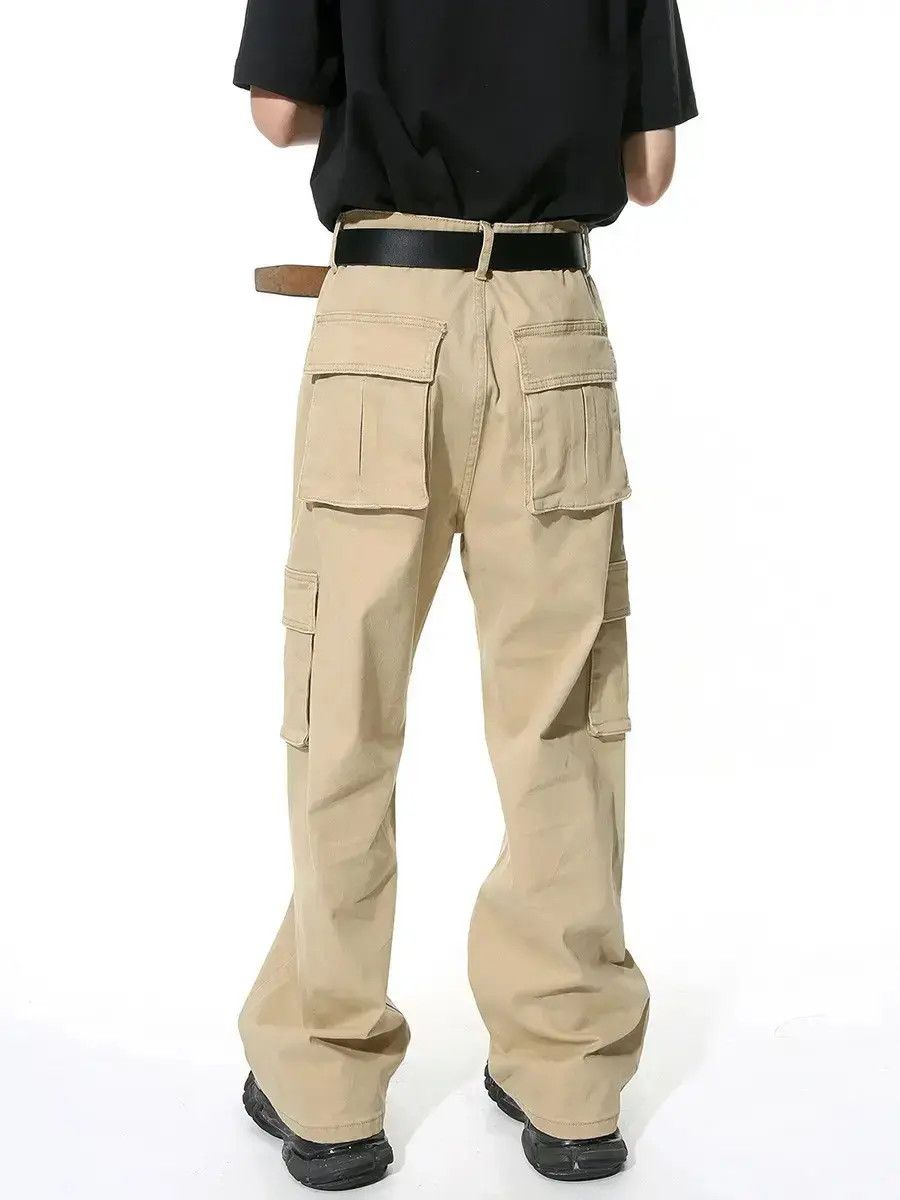 Japanese Brand Retro straight leg loose pocket jeans Size US 32 / EU 48 - 2 Thumbnail