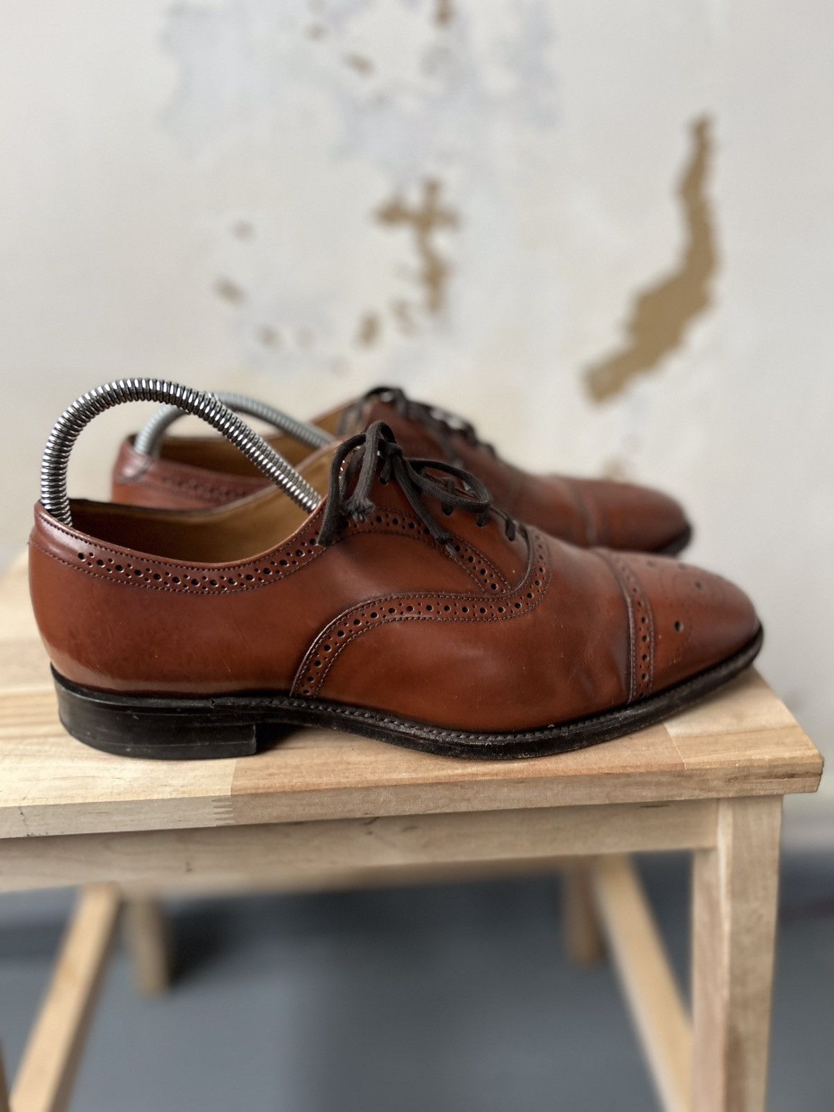 Loake LOAKE Leather Loafers Handmade in England Size US 8.5 / EU 41-42 - 5 Thumbnail
