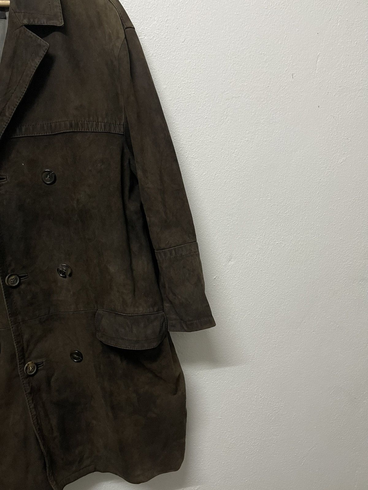 Gucci AW 1998 GUCCI BY TOMFORD SUEDE LEATHER COAT Size US L / EU 52-54 / 3 - 3 Thumbnail