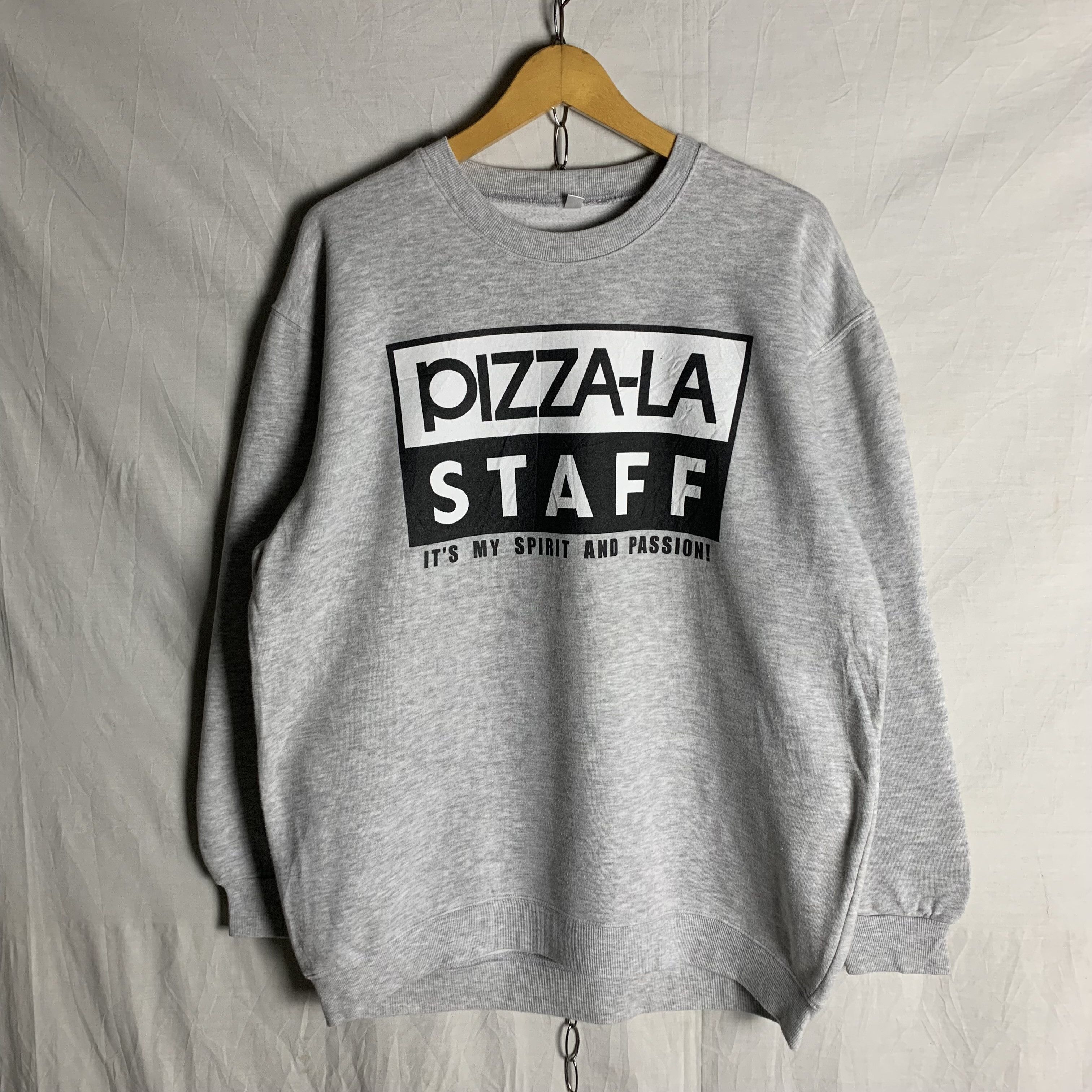 Vintage Vintage Pizza-LA Staff Sweatshirt Crewneck Size US L / EU 52-54 / 3 - 1 Thumbnail