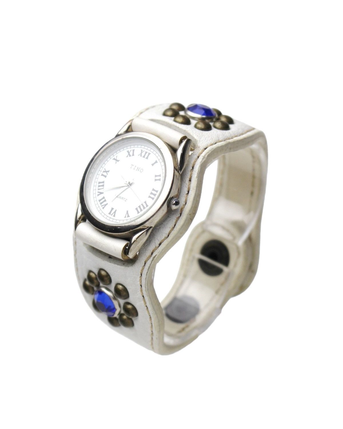 Hysteric Glamour 2000S TINO JAPAN IMPERIAL BLUE CUFF LEATHER WATCH Size ONE SIZE - 4 Thumbnail