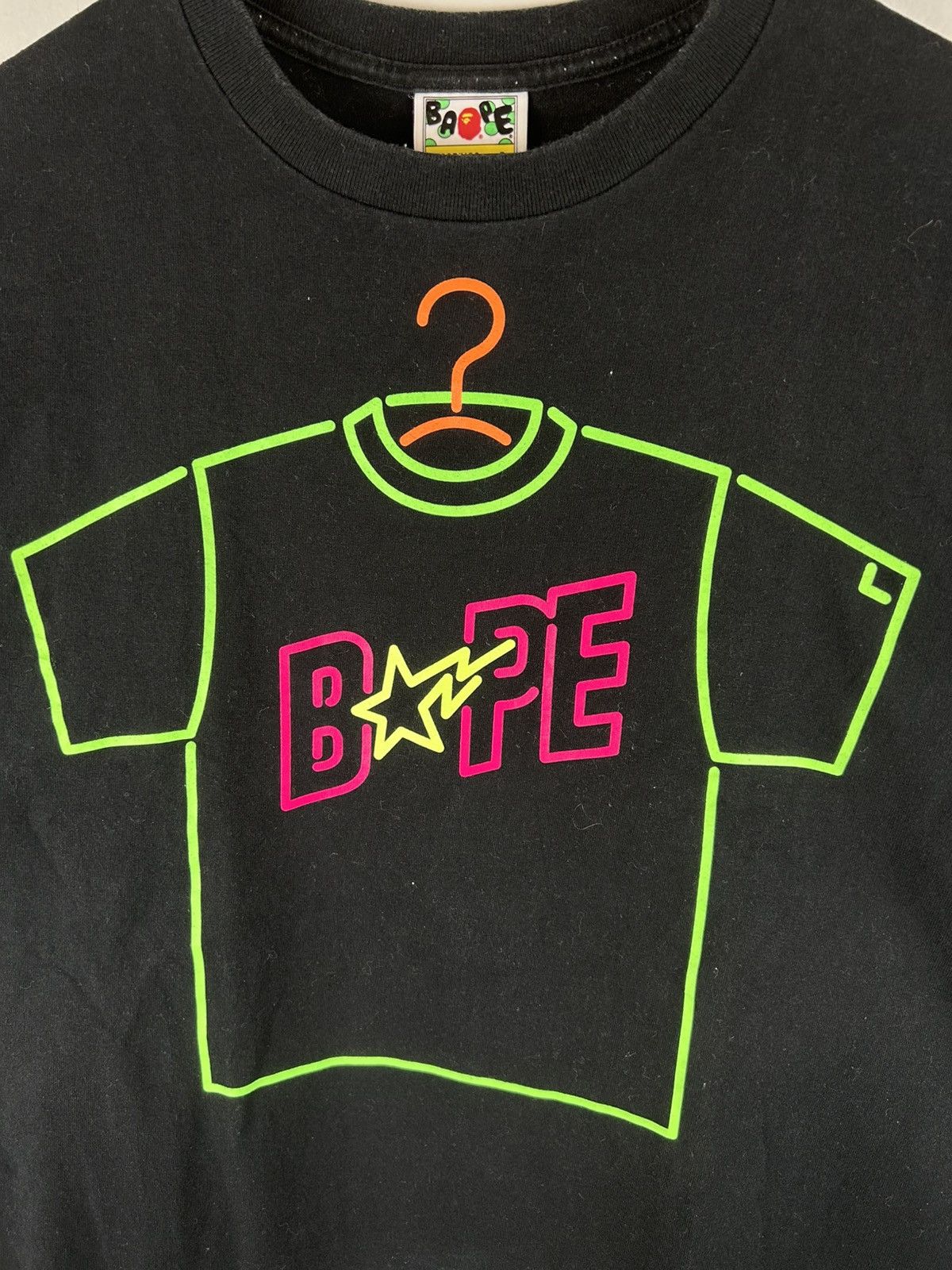 Bape AW20 Bape x Dover Street Market Neon Tee Size US L / EU 52-54 / 3 - 3 Thumbnail