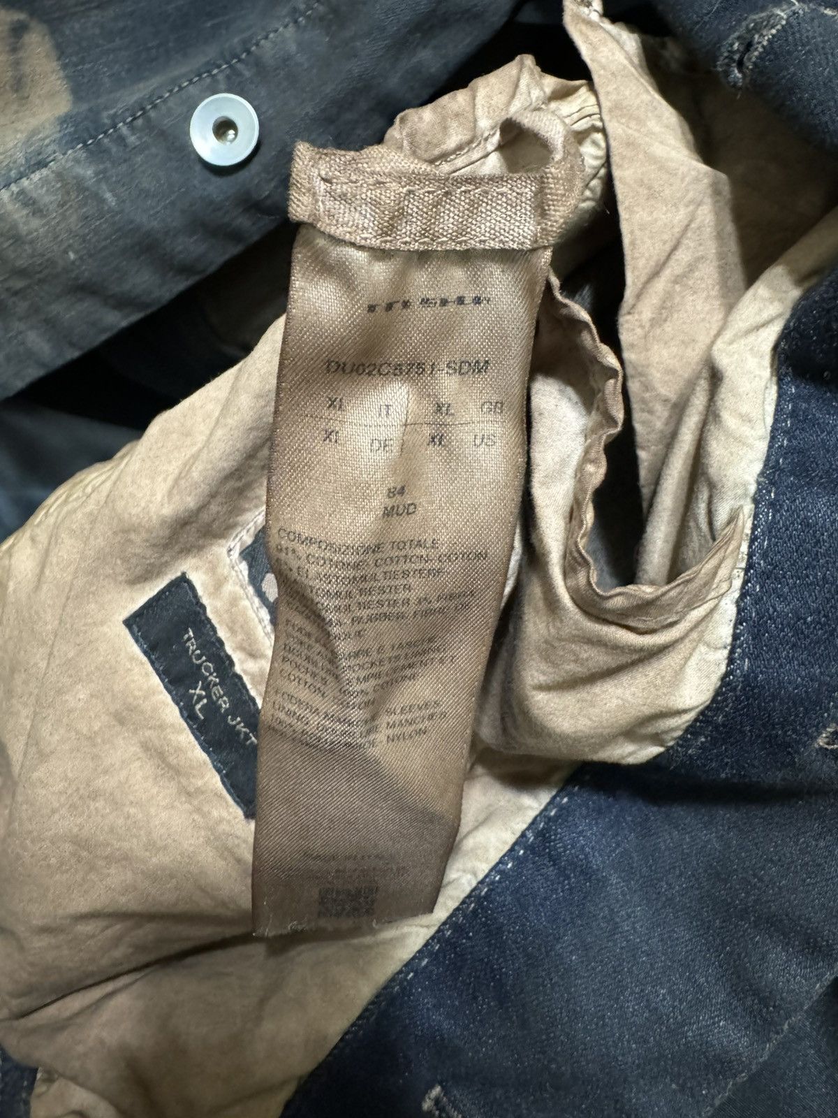 Rick Owens Drkshdw Rick Owens Drkshdw Mud Trucker Jacket Size US L / EU 52-54 / 3 - 4 Thumbnail