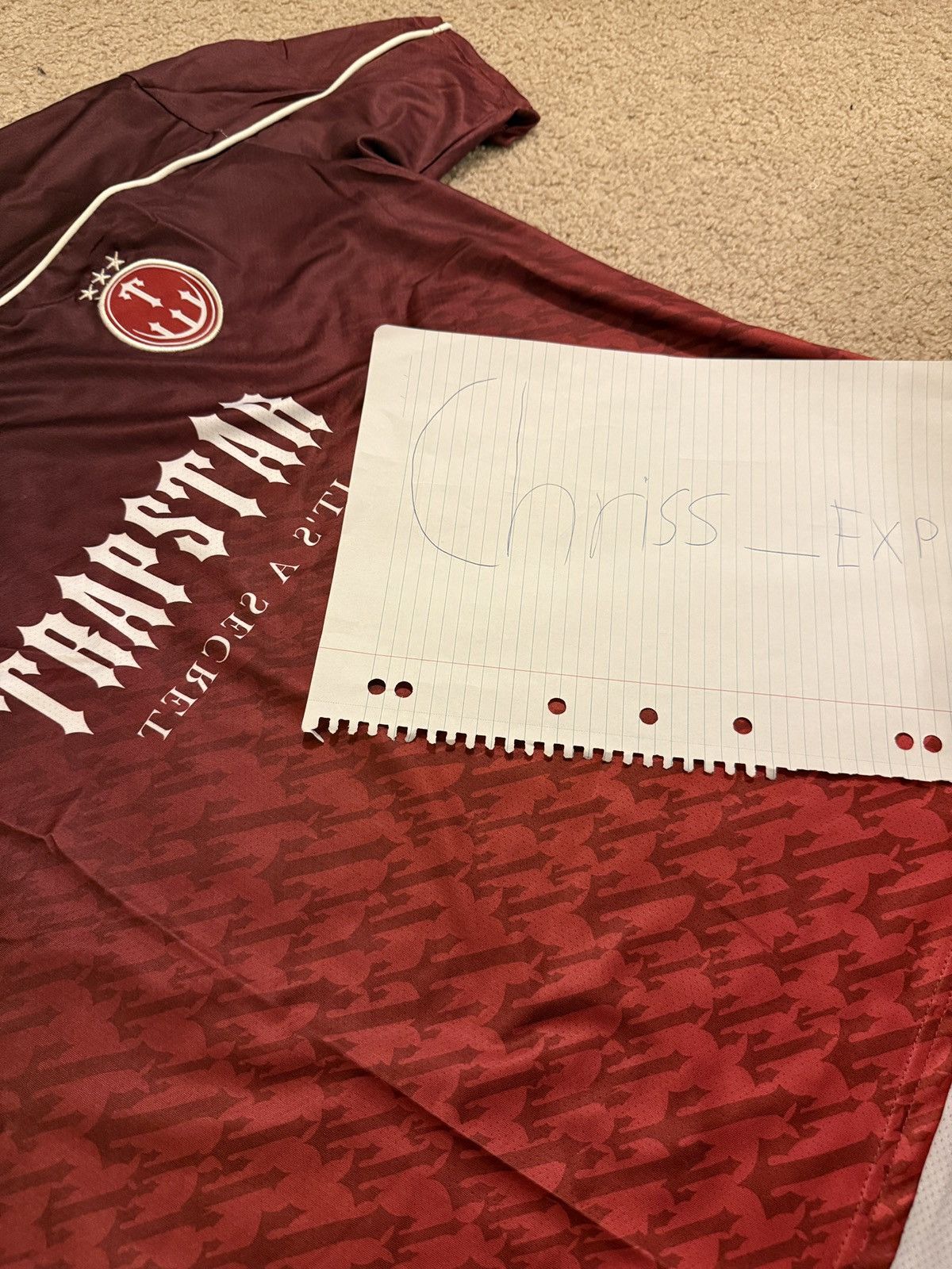 Trapstar London Trapstar Football Jersey Red Gradient Size US M / EU 48-50 / 2 - 3 Thumbnail