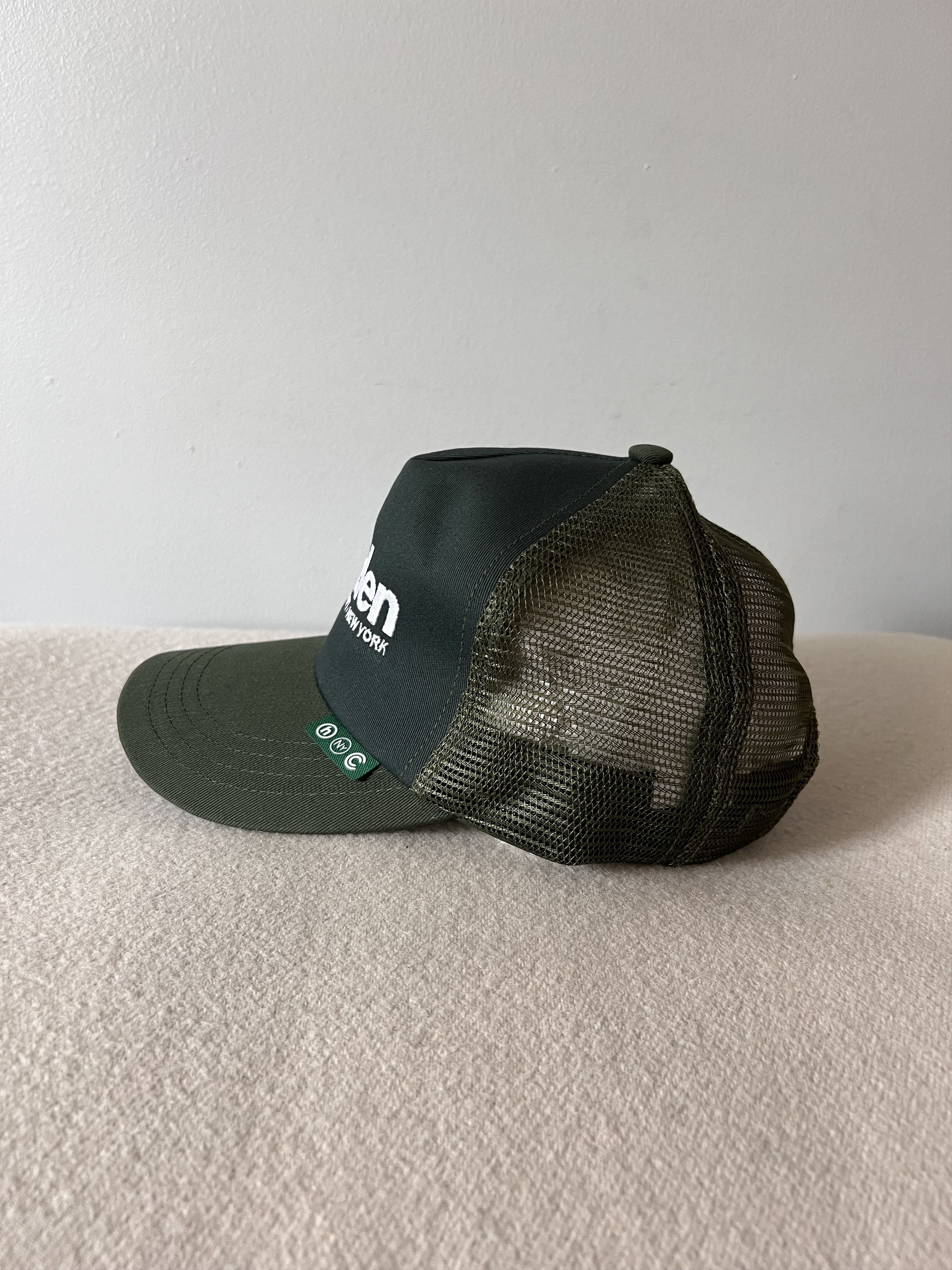 HIDDEN Hidden NY Bookmark Trucker Hat in Green Size ONE SIZE - 2 Thumbnail