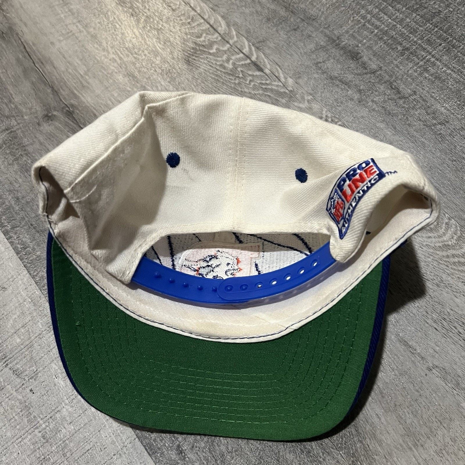 Logo Athletic Vintage SharkTooth Denver Broncos Logo Athletic 90s NFL Cap Size ONE SIZE - 4 Thumbnail