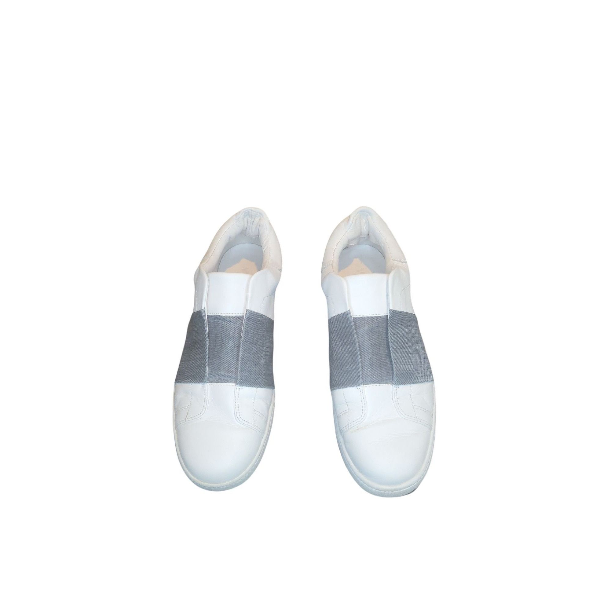 Vince Vince Sneakers Women Sz 9 Leather Slip On White Designer Eve Size US 9 / IT 39 - 3 Thumbnail