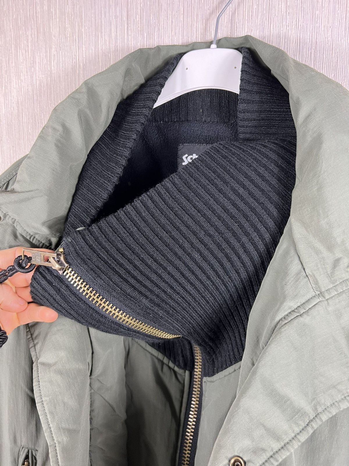 Schott Vintage Schott military kayloom padded bomber jacket double Size US XL / EU 56 / 4 - 19 Thumbnail