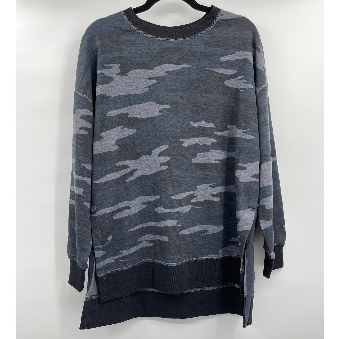 Camo tunic sweatshirt sale