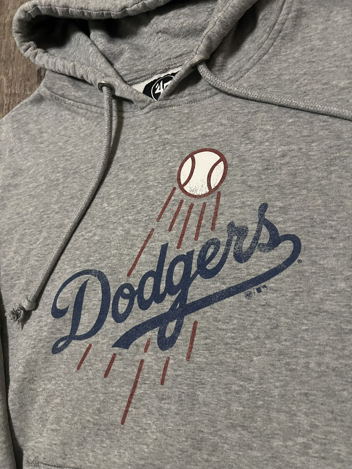 MLB Dodgers 47 Brand Hoodie Size XL Size US XL / EU 56 / 4 - 2 Thumbnail