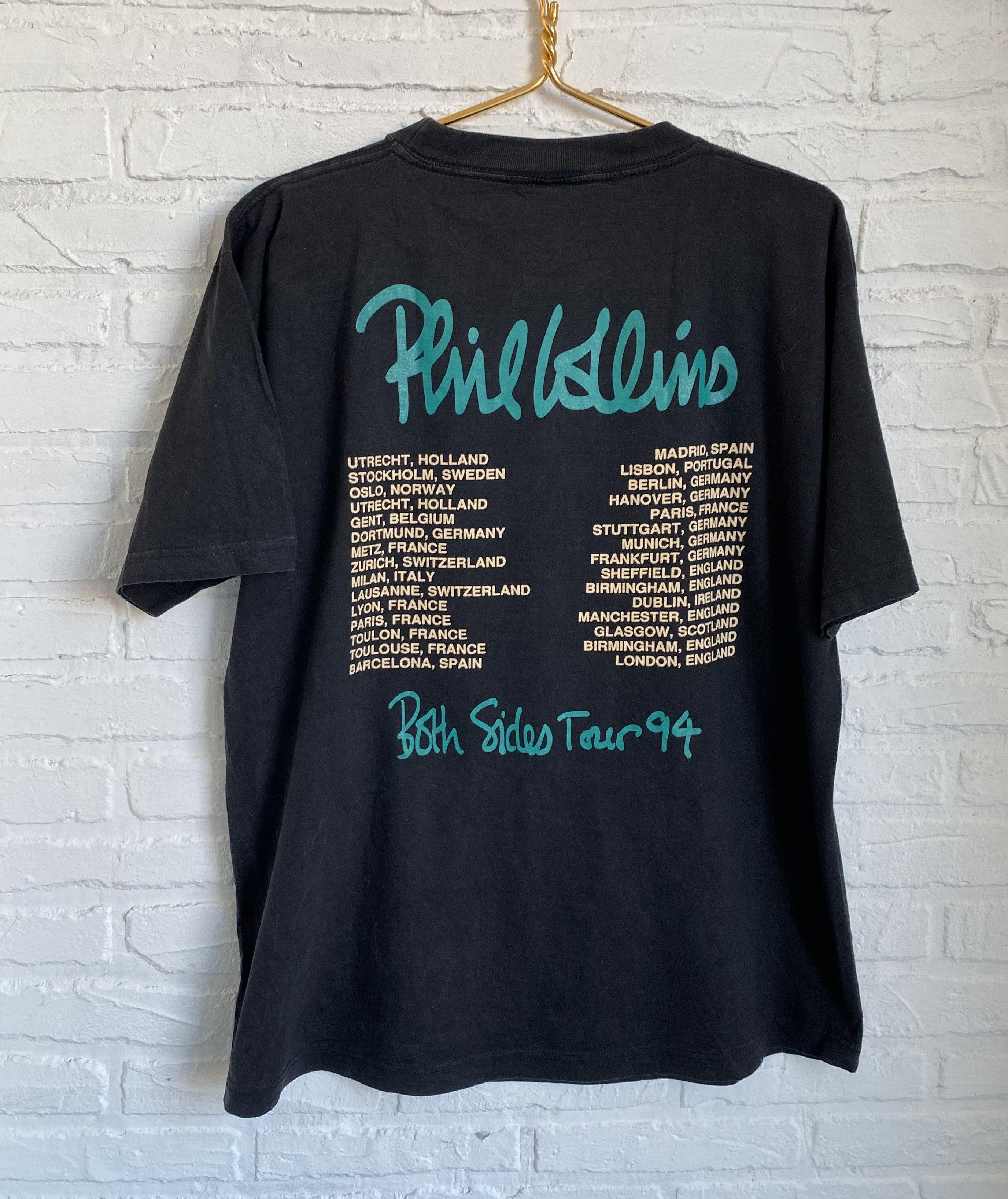 Band Tees × Rock T Shirt × Vintage Vintage 1994 Phil Collins