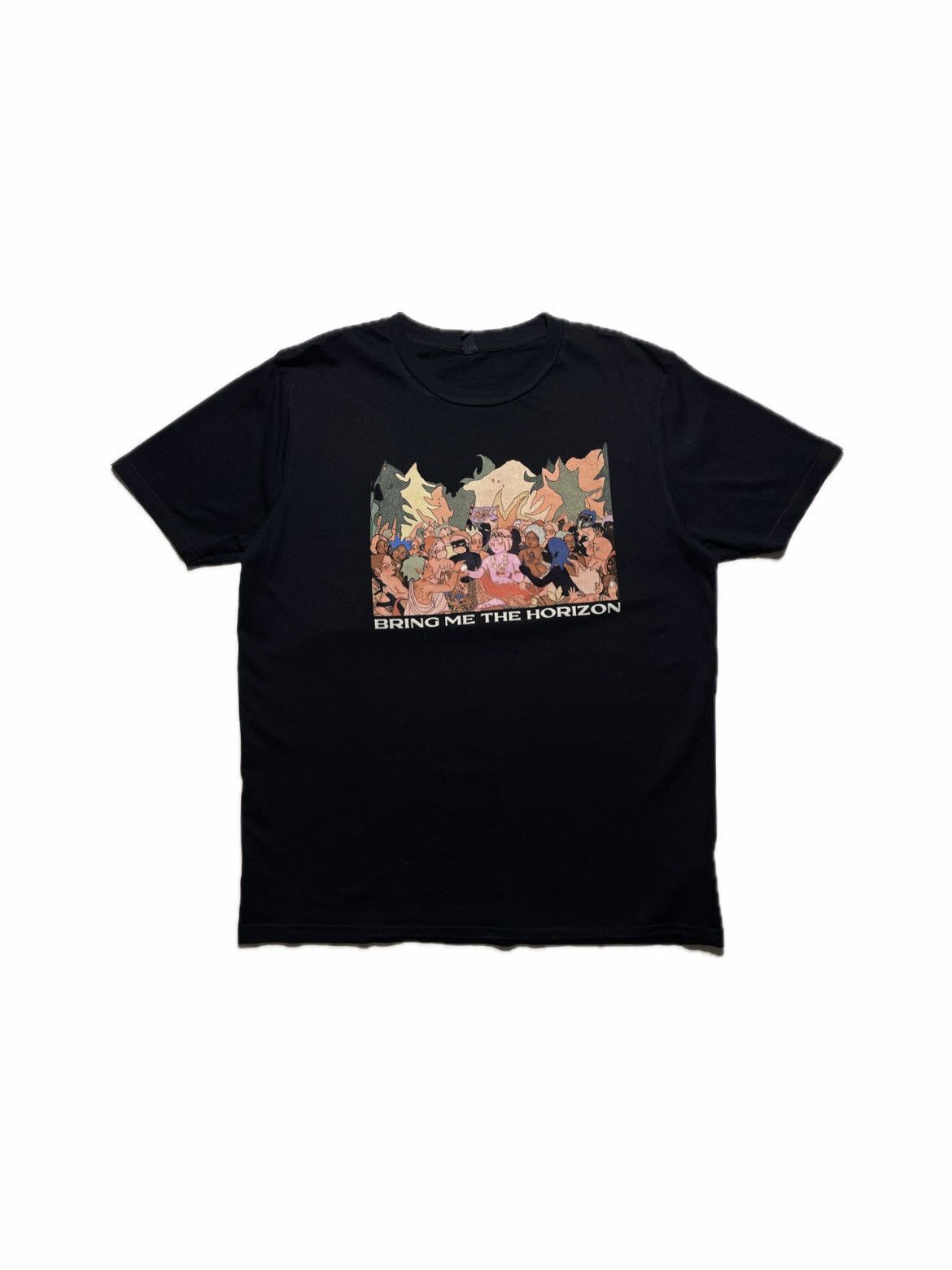 Band Tees Bring Me The Horizon Survival Horror Post Human tour t-shirt Size US L / EU 52-54 / 3 - 1 Thumbnail
