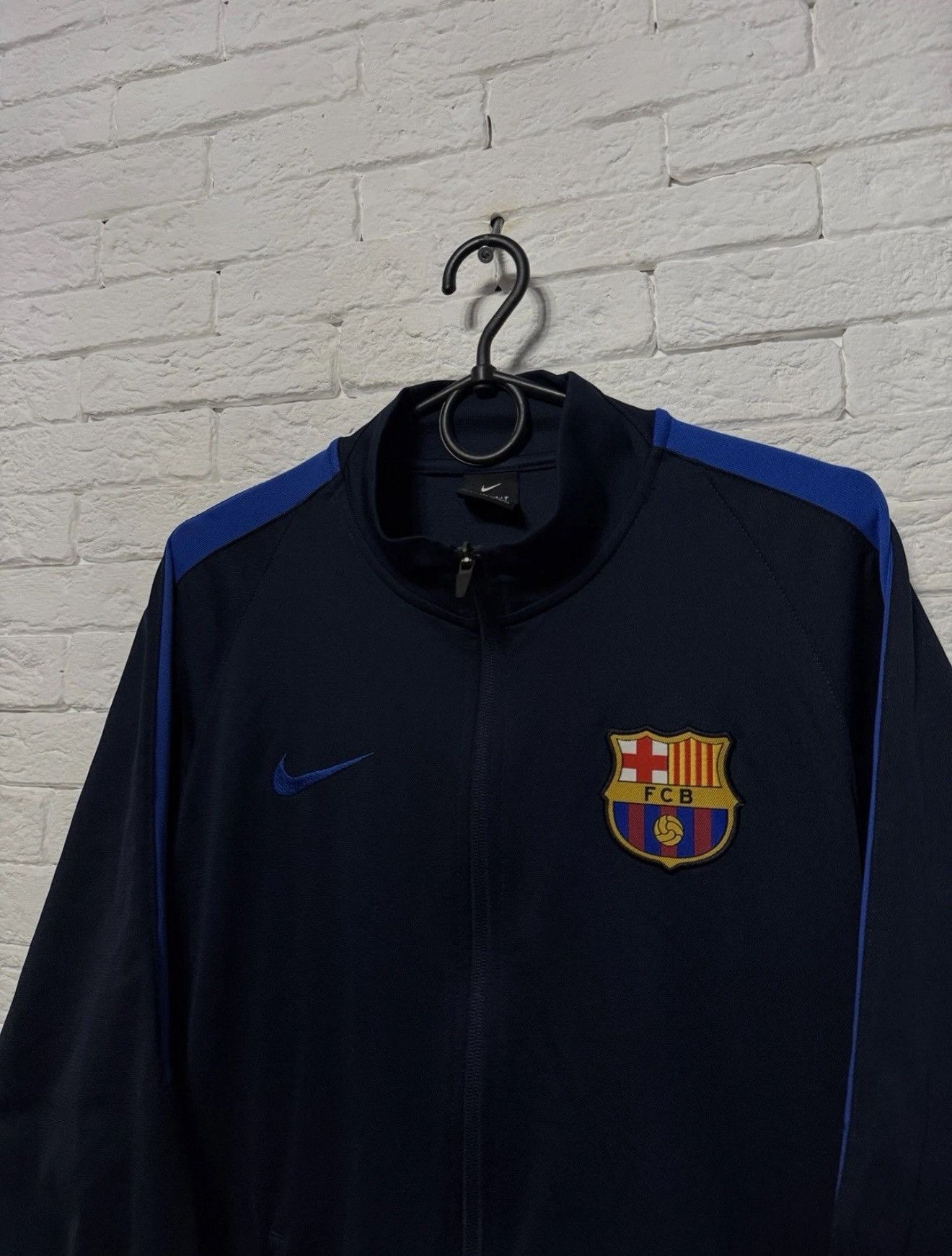 Nike Nike Barcelona Training Track Jacket Track Top Sz M Size US M / EU 48-50 / 2 - 2 Thumbnail