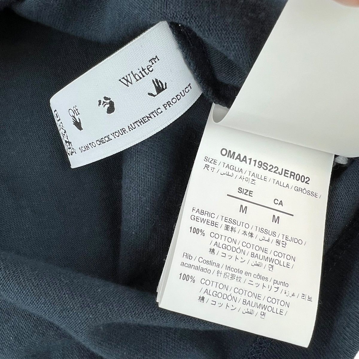 Off-White Off-White Outfit Came From Italy Navy T Shirt Size US M / EU 48-50 / 2 - 5 Thumbnail