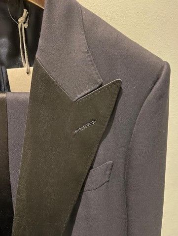 Tom Ford o1w1db10125 21MH44 Atticus Suit in Navy Size US M / EU 48-50 / 2 - 2 Thumbnail