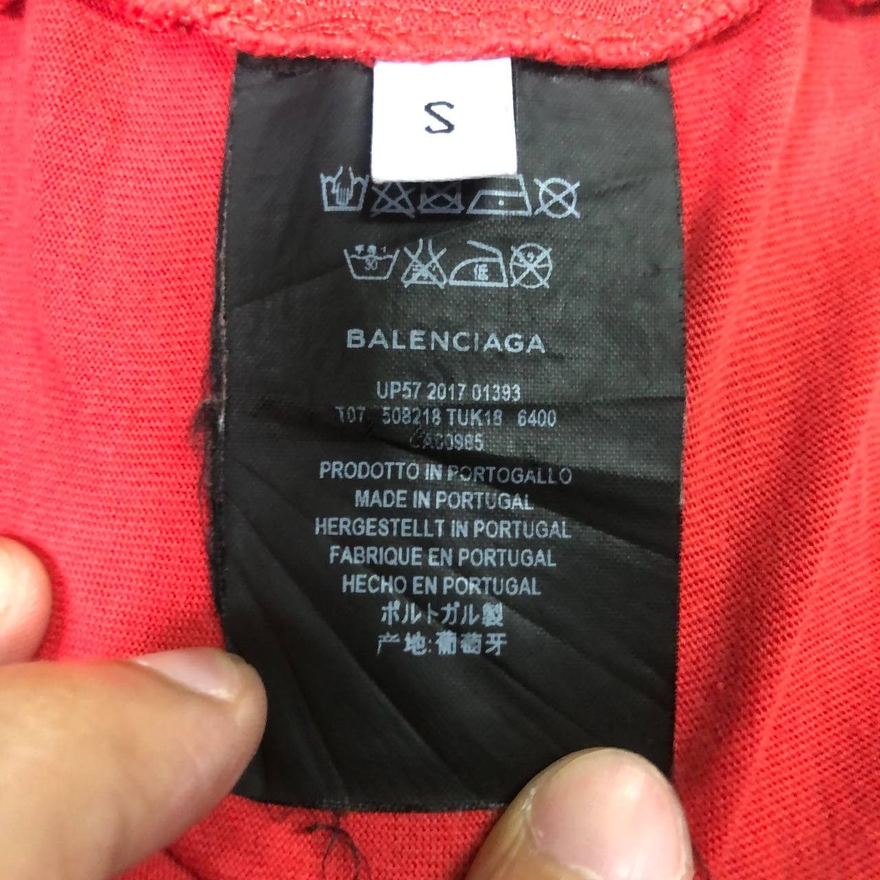 Balenciaga Balenciaga small logo Pocket tee Size US L / EU 52-54 / 3 - 7 Thumbnail