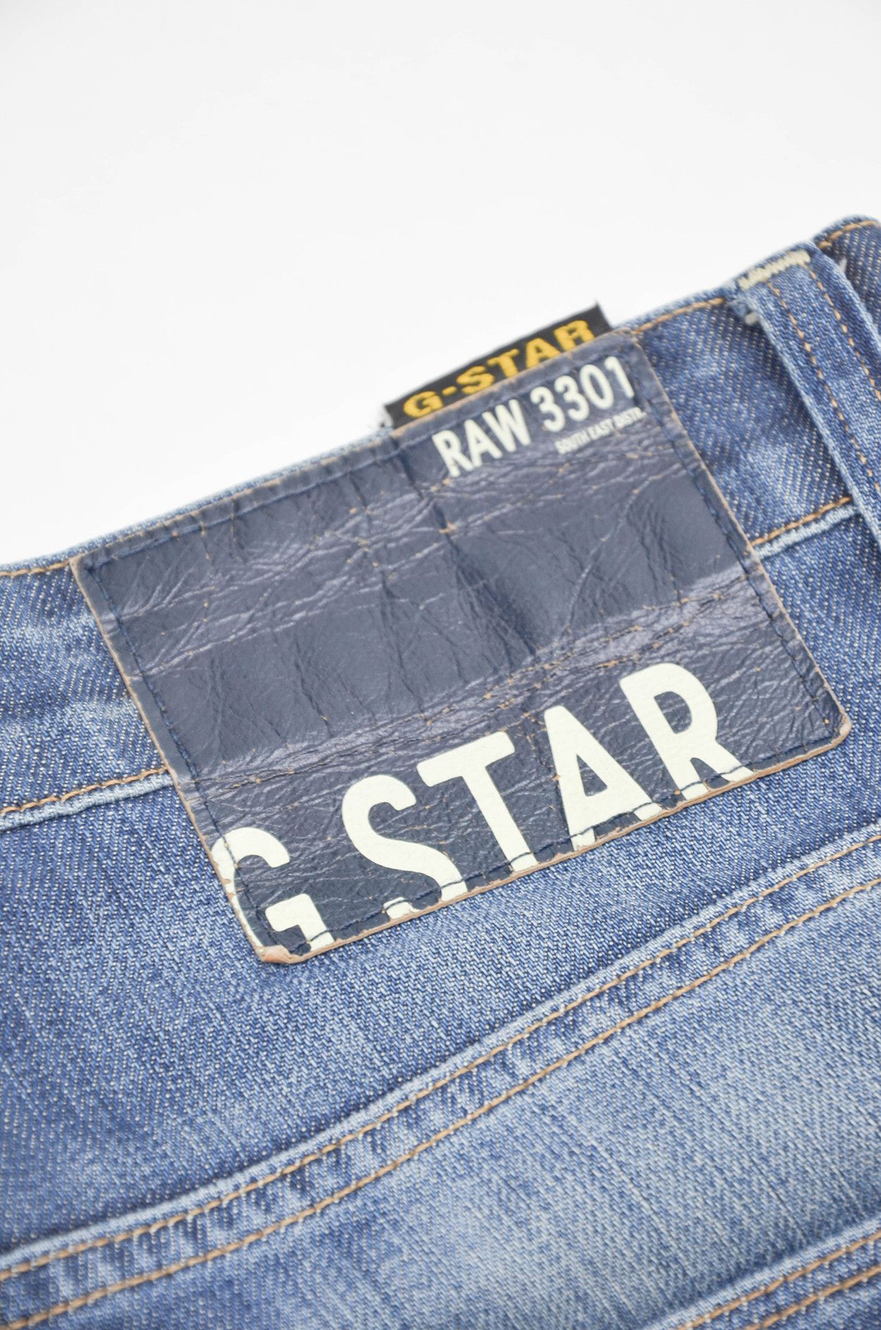 G-Star G-STAR RAW 3301 Slim Straight Fit Raw Denim Jeans W30 Size US 30 / EU 46 - 13 Thumbnail