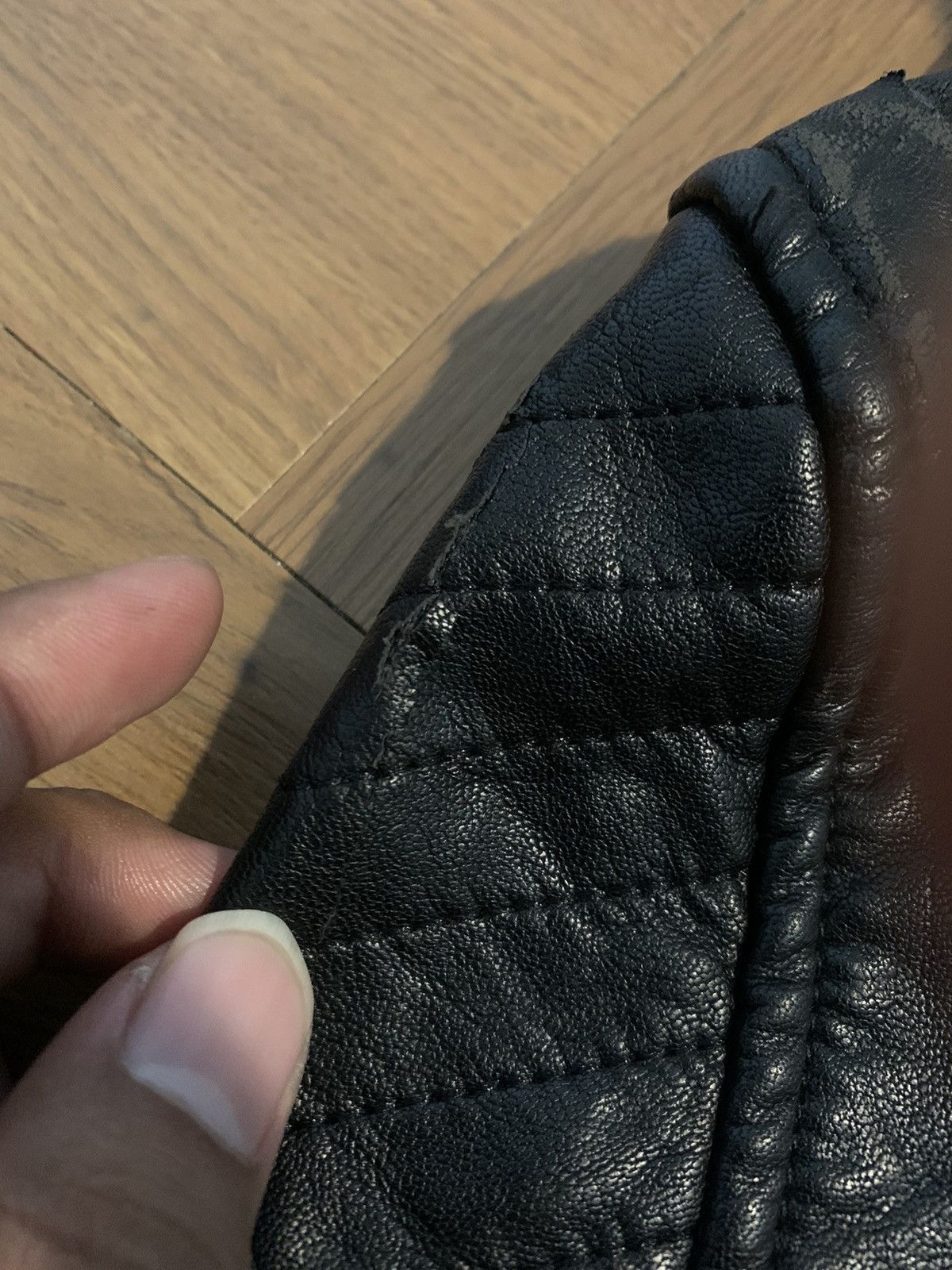 Ekam Japanese synthetic leather fur jacket punk rock viekei styel Size US M / EU 48-50 / 2 - 16 Thumbnail
