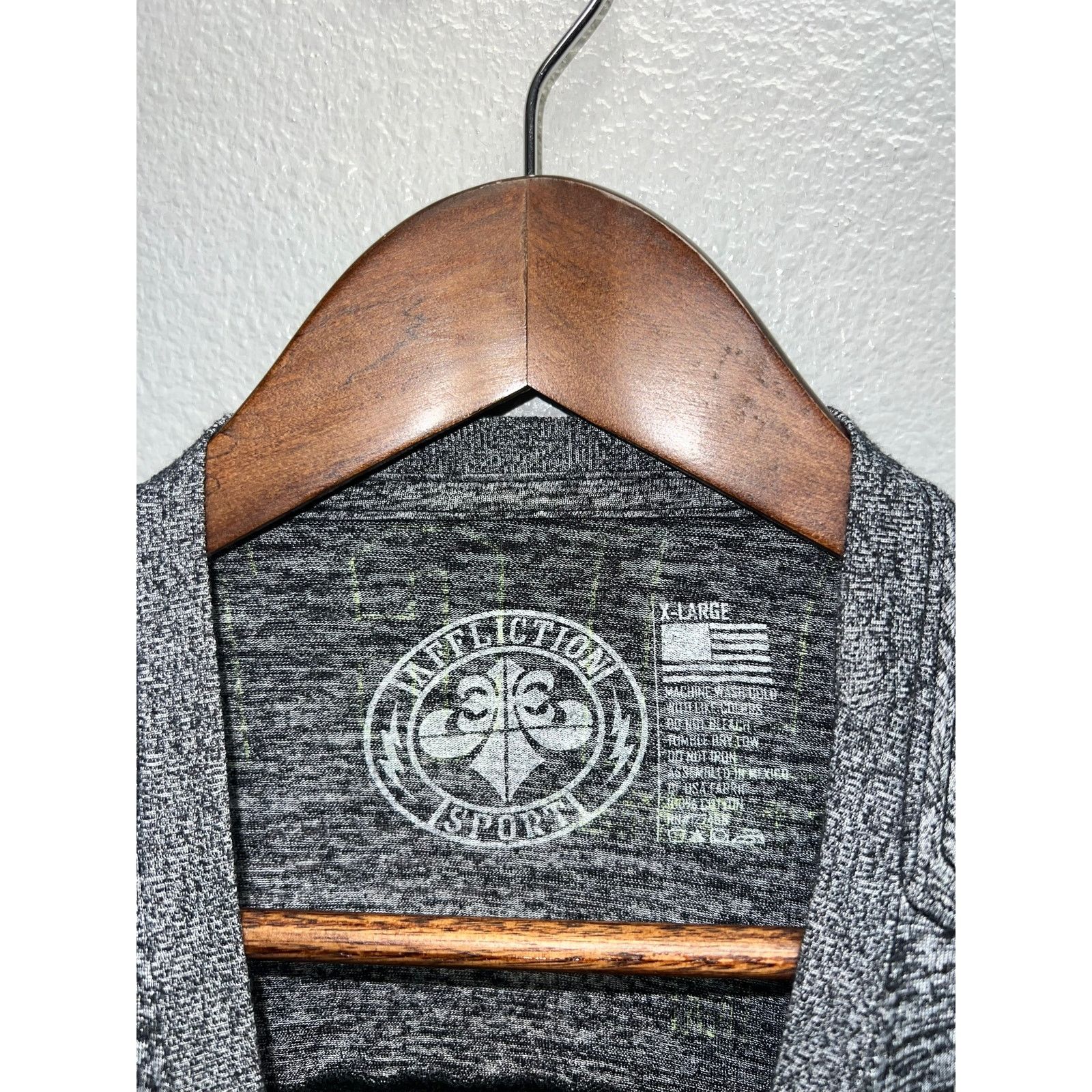 Affliction Affliction Shirt Sport Spartan home Of the brave Y2K 2000s Size US L / EU 52-54 / 3 - 6 Thumbnail