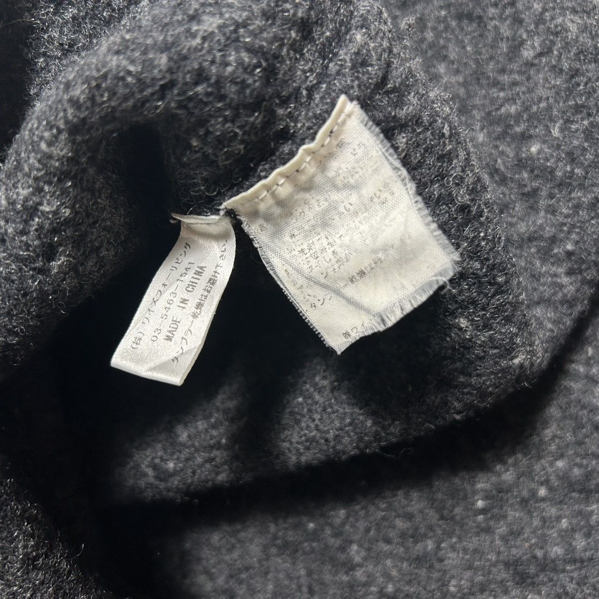 Yohji Yamamoto Y’s for living By Yohji Yamamoto Wool V-neck Tshirt Size ONE SIZE - 8 Thumbnail
