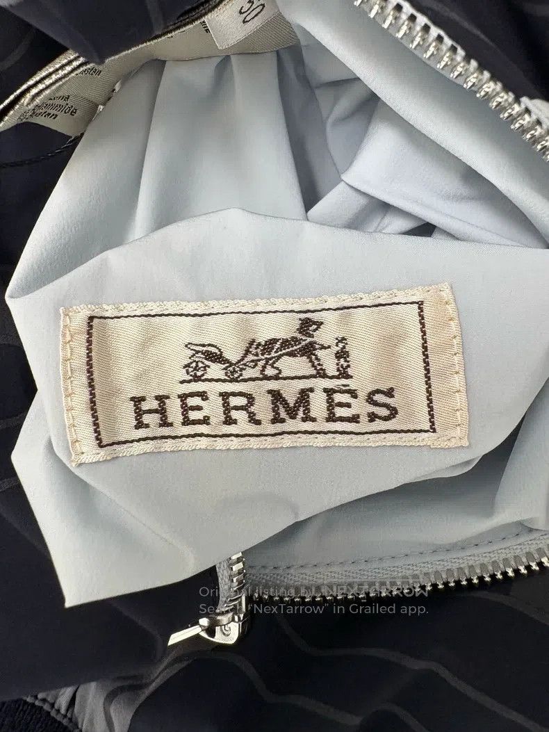 Hermes Hermes Elephant Grey Double-sided Jacket Size US M / EU 48-50 / 2 - 5 Thumbnail