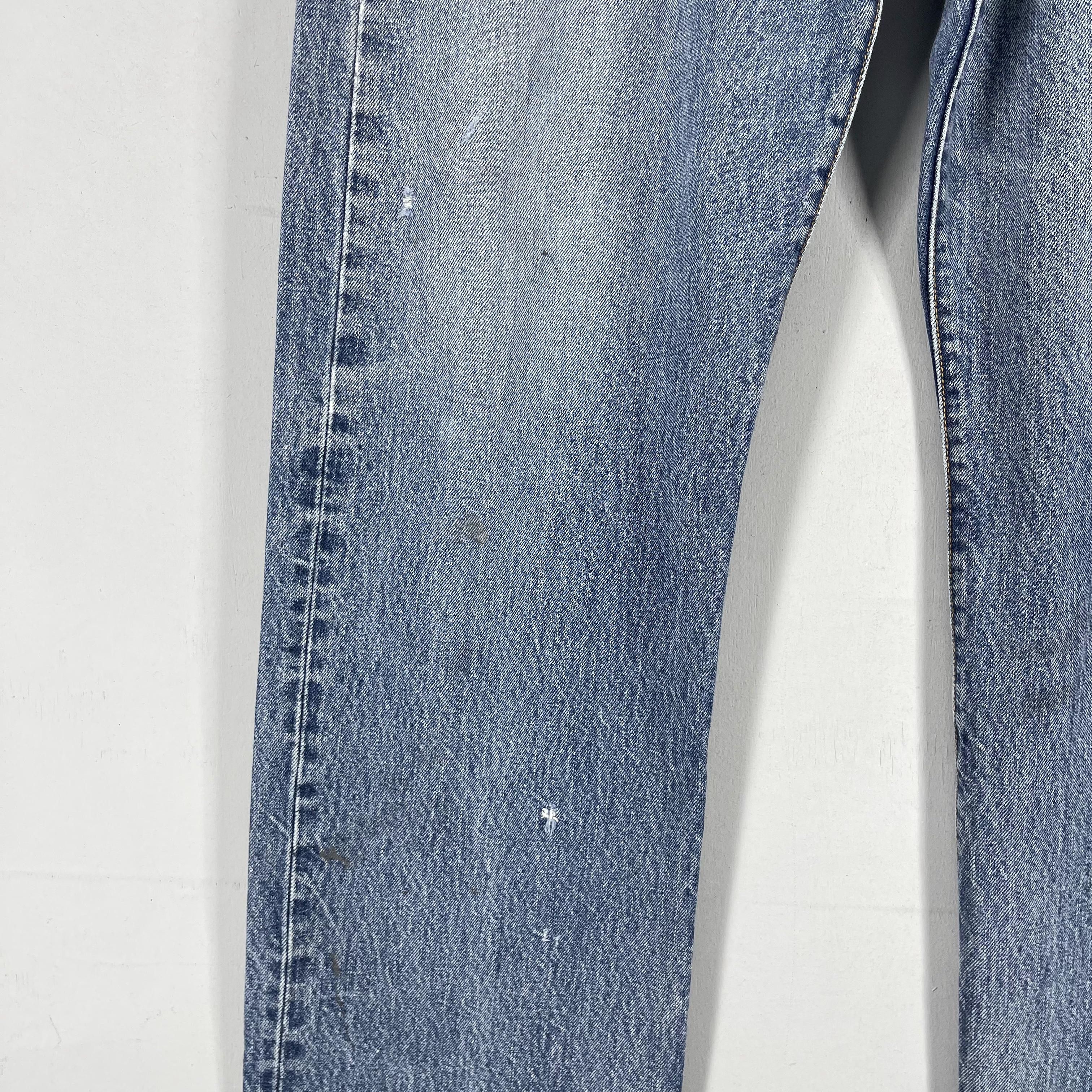 Levi's × Vintage W38 L34 Vintage Levis 501 Distressed Reinforced Dirty Jeans Size US 38 / EU 54 - 7 Thumbnail