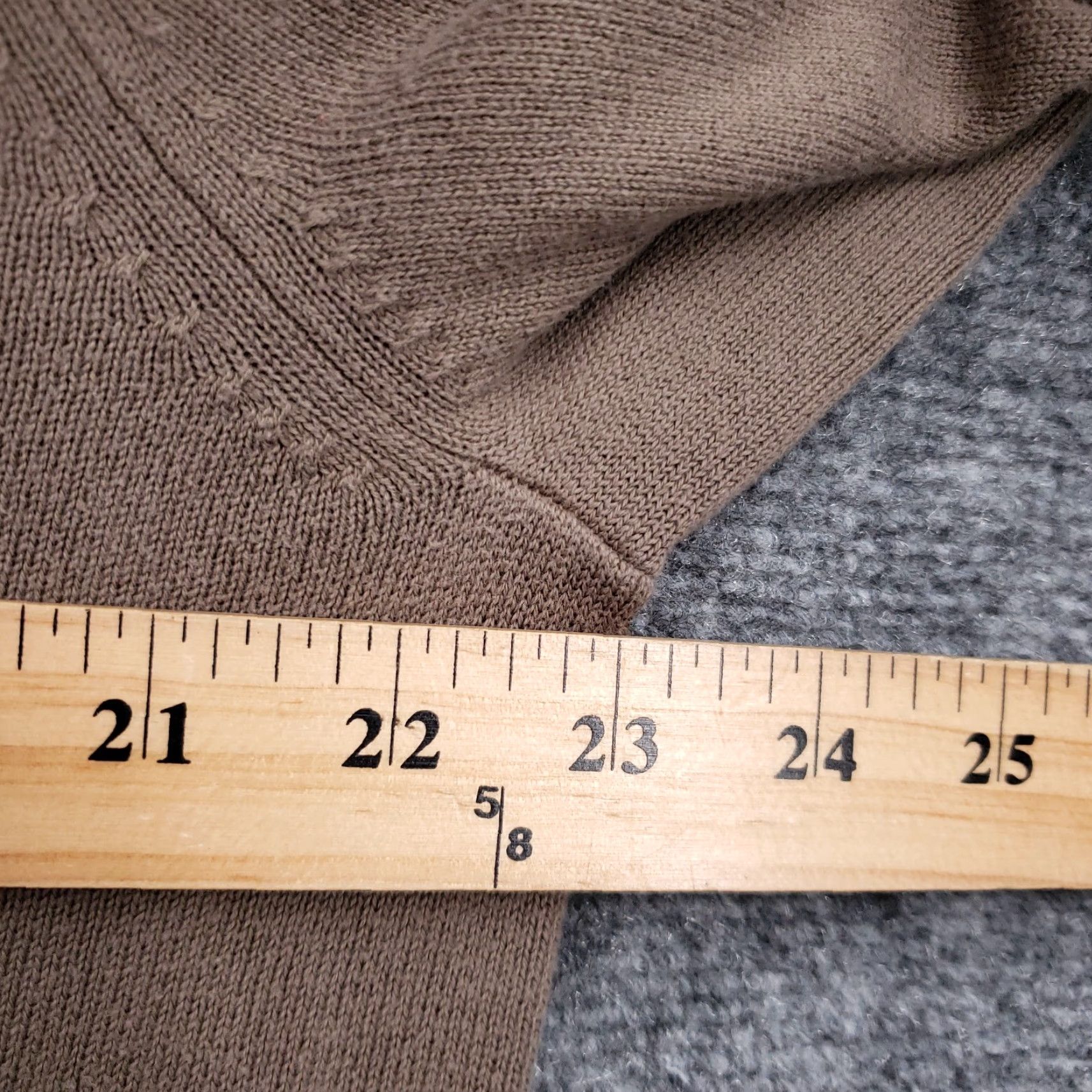Banana Republic Banana Republic Sweatshirt Mens L Brown V-Neck Pullover Long Sleeve Size US L / EU 52-54 / 3 - 5 Thumbnail