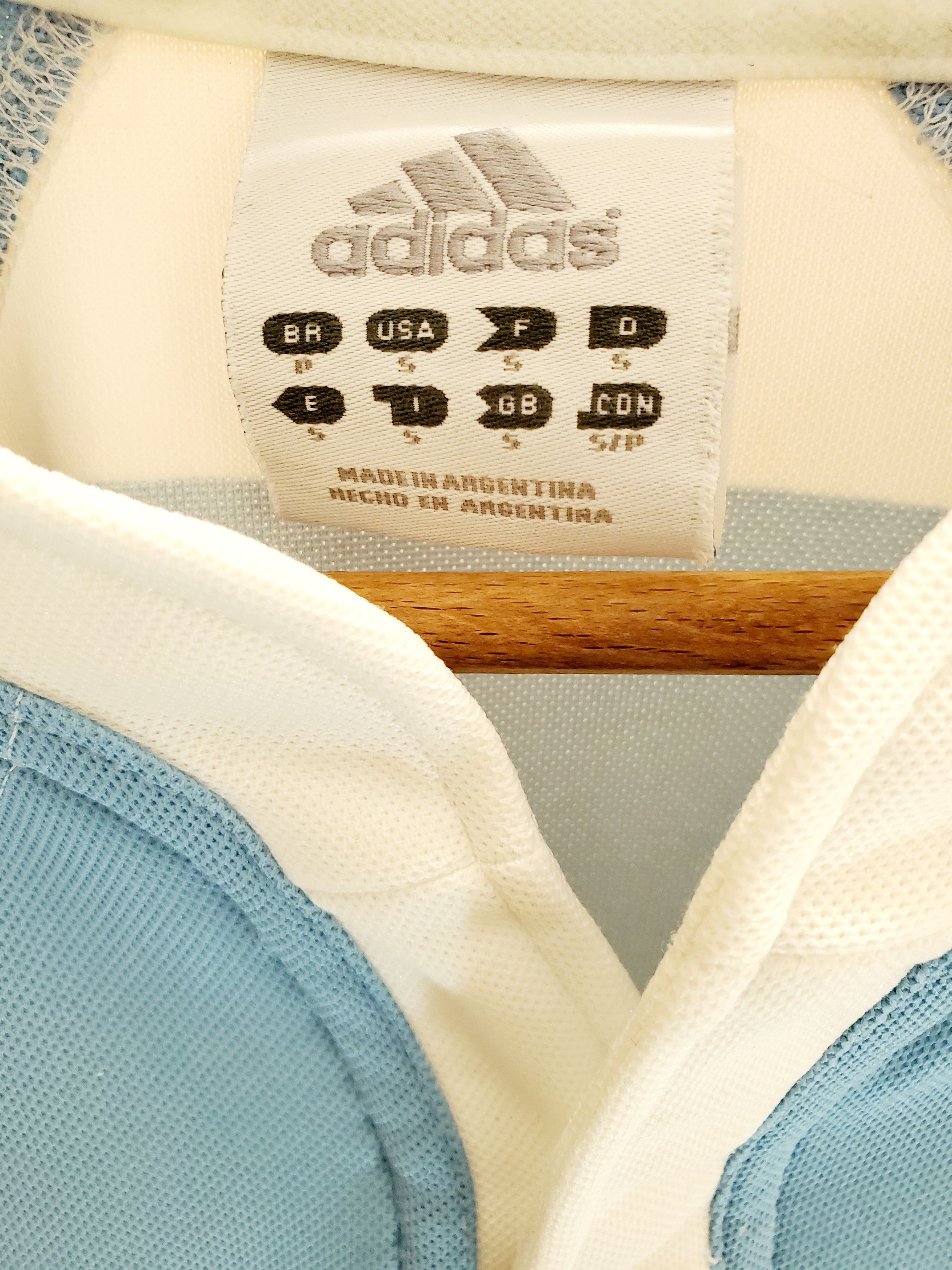 Adidas 2005 Argentina Pumas Jersey -Vintage World Rugby S,M Size US S / EU 44-46 / 1 - 3 Thumbnail