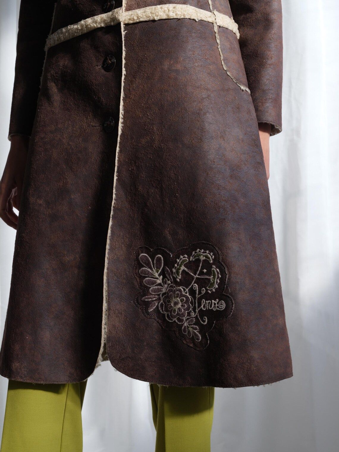 Kenzo Vintage long coat from Kenzo Paris Size S / US 4 / IT 40 - 3 Thumbnail