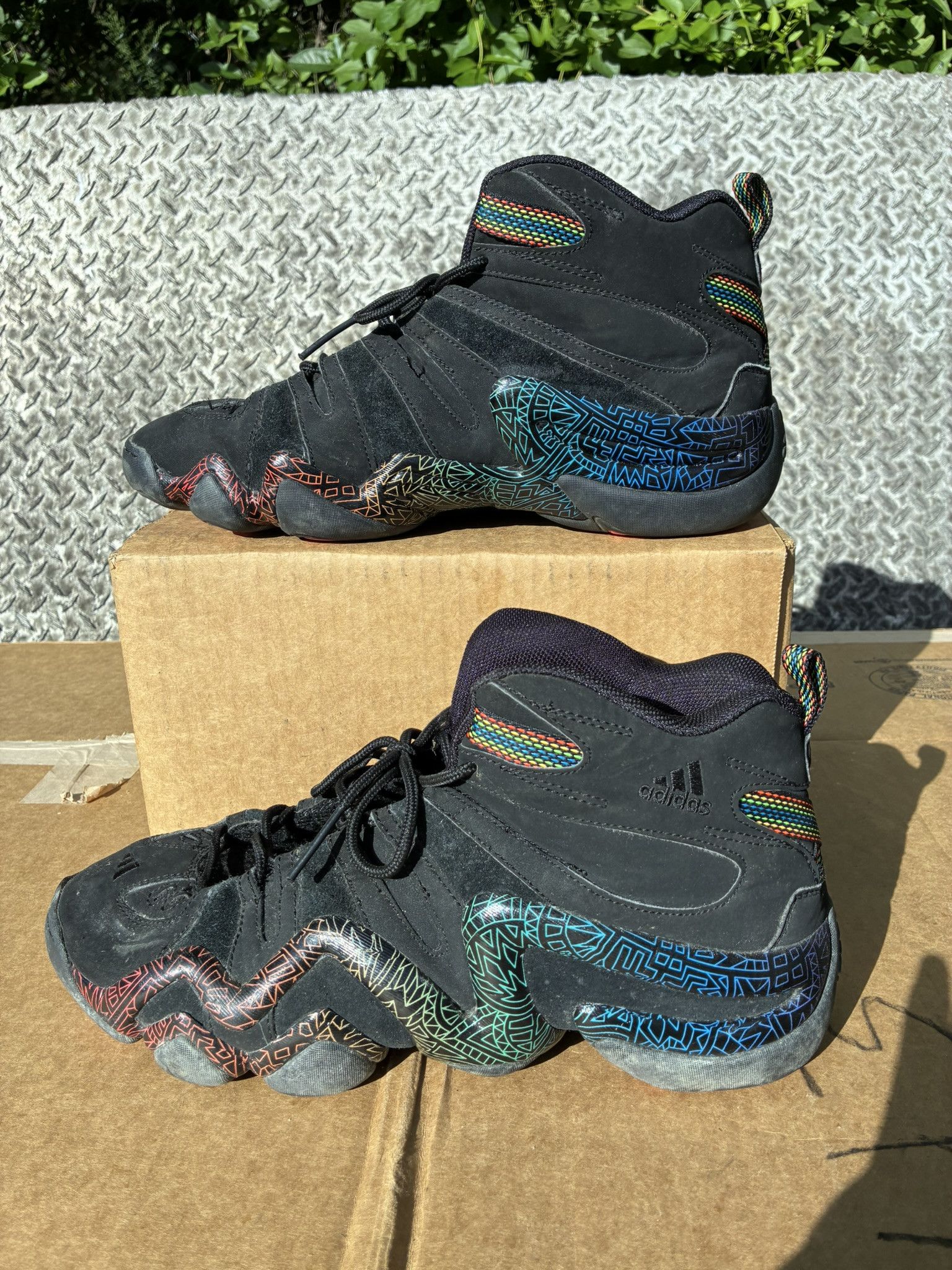 Adidas Adidas Kobe Crazy 8 Tribal Gradient Black C75764 Mens 11 Size US 11 / EU 44 - 2 Thumbnail