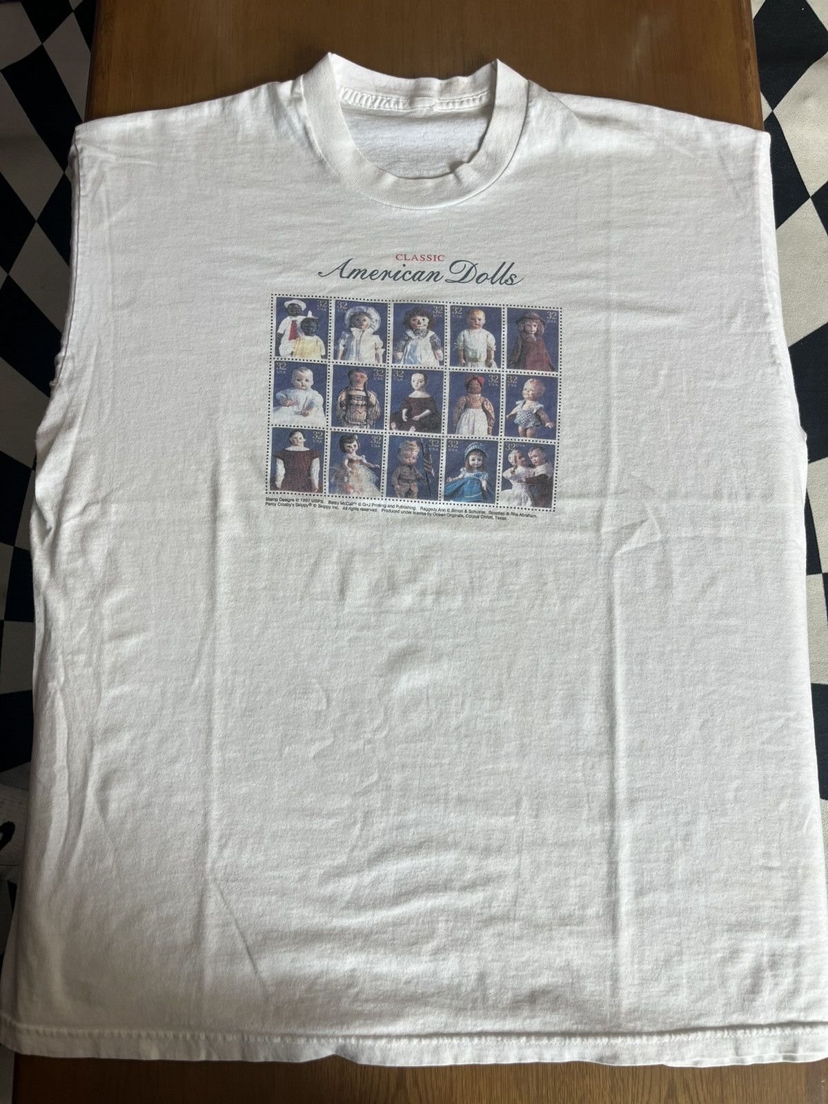 Vintage American Dolls Stamp Designs 1997’s Betsy McCall Tee