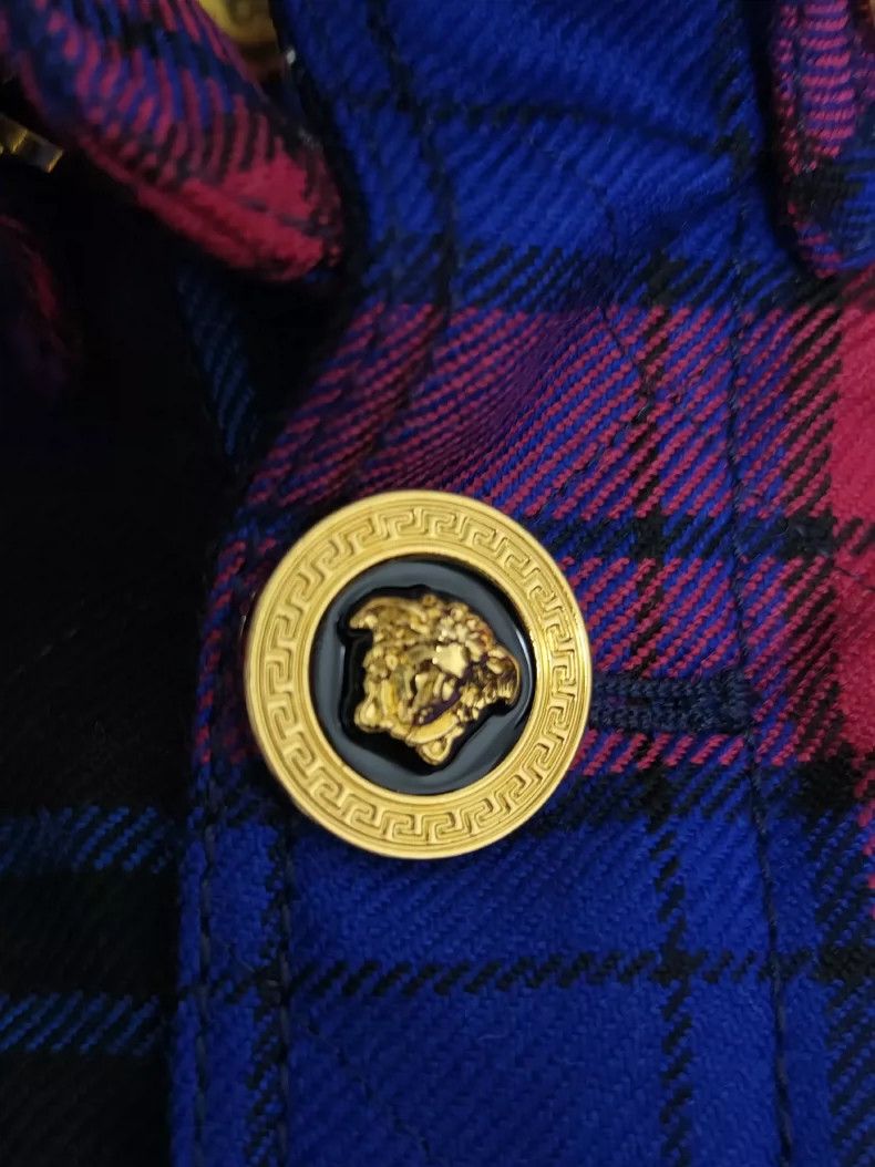 Versace Versace Cashmere jacket, jacket, coat, trench coat Size US XL / EU 56 / 4 - 3 Thumbnail