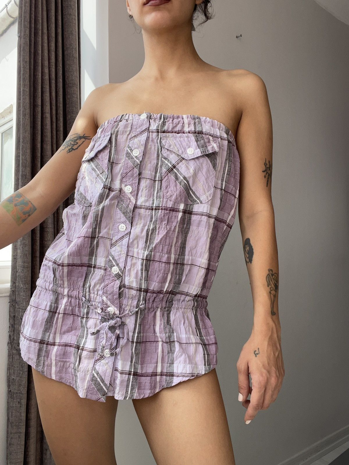 Vintage y2k top Size S / US 4 / IT 40 - 2 Thumbnail