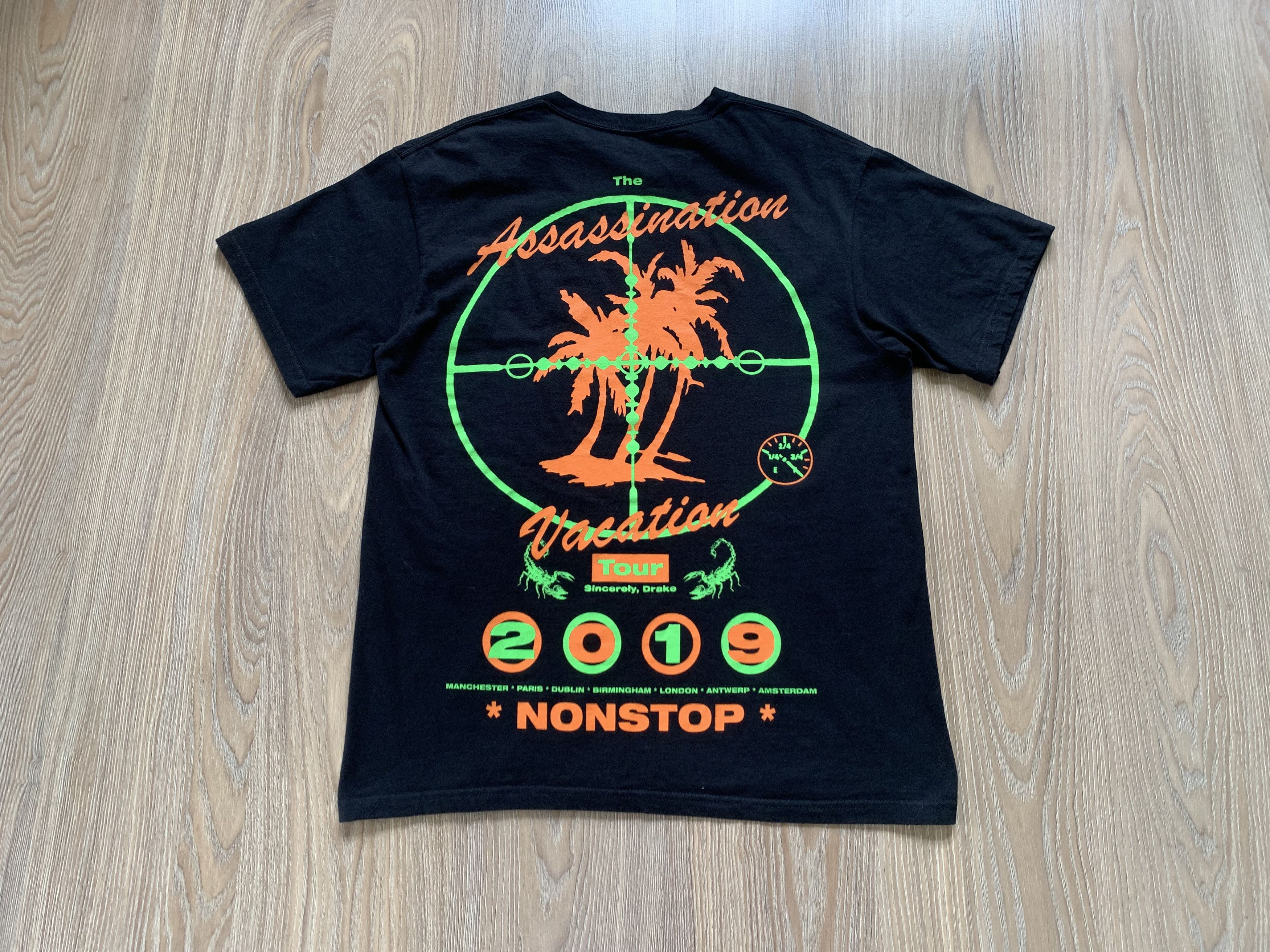 Drake Drake Assasination Vacation Rap Tour T Shirt Size US L / EU 52-54 / 3 - 3 Thumbnail