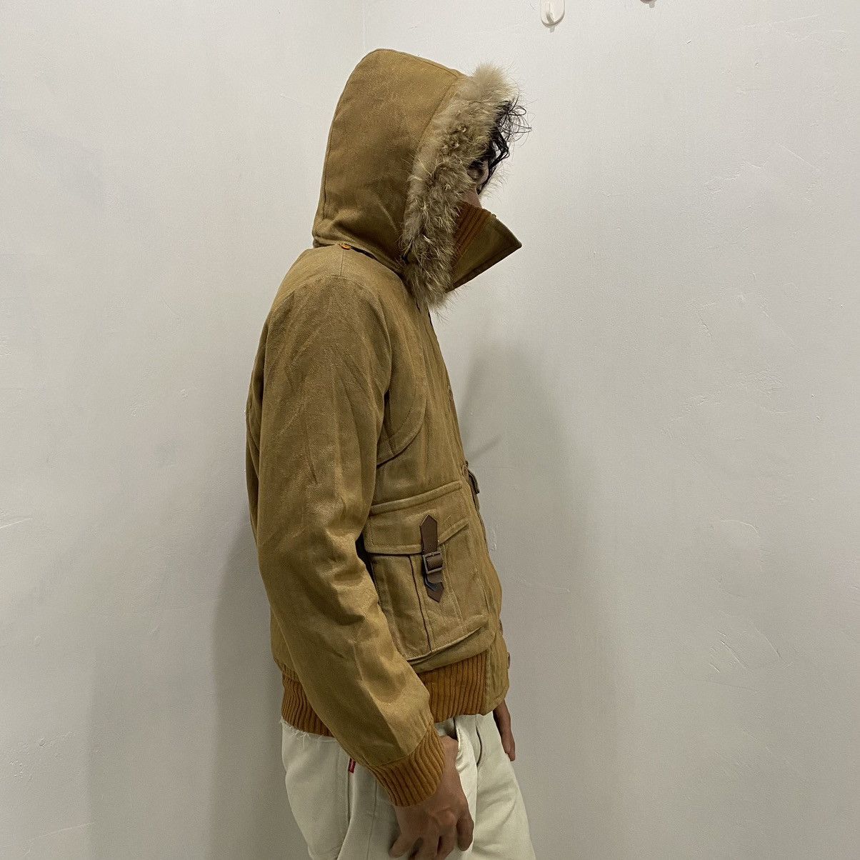 If Six Was Nine × Japanese Brand × Le Grande Bleu (L.G.B.) Vintage Egoist Fur Hooded Parka Jacket Size US M / EU 48-50 / 2 - 16 Thumbnail