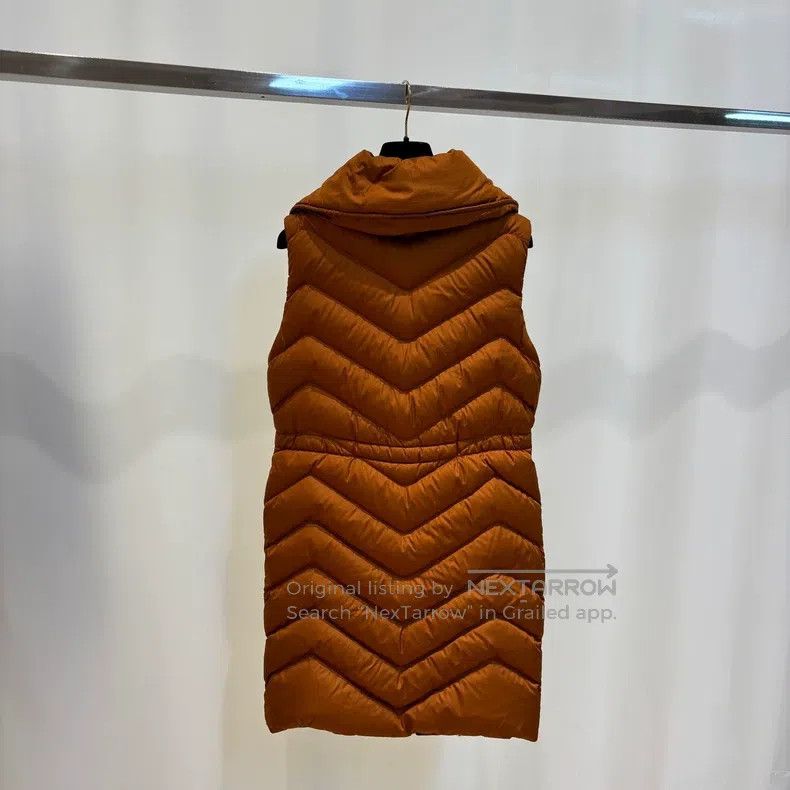Hermes Hermes Orange vest down jacket Size XXS / US 00 / IT 34 - 2 Thumbnail