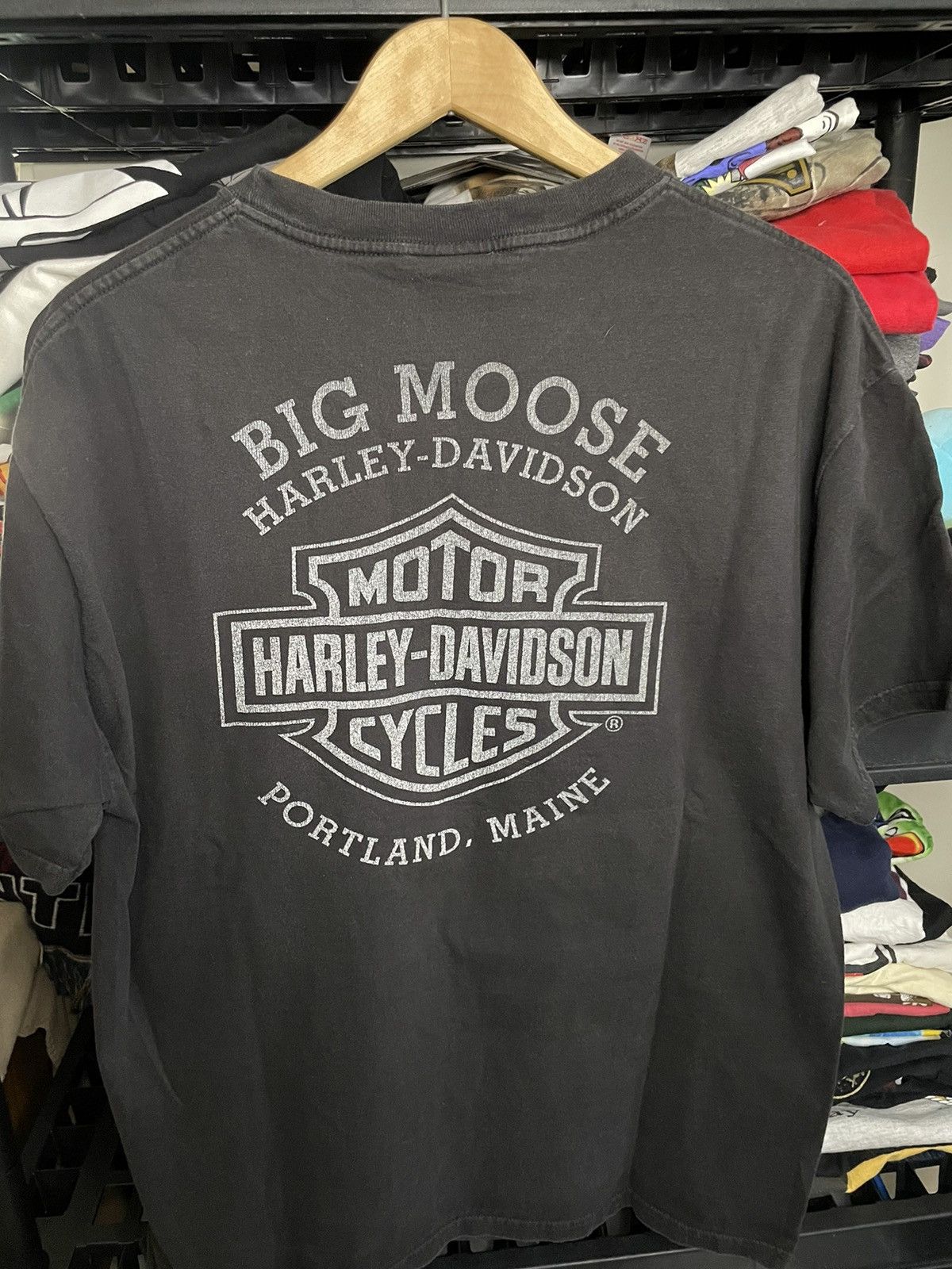 Harley Davidson × Vintage Vintage Y2K Harley Davidson Tshirt Size US L / EU 52-54 / 3 - 4 Thumbnail