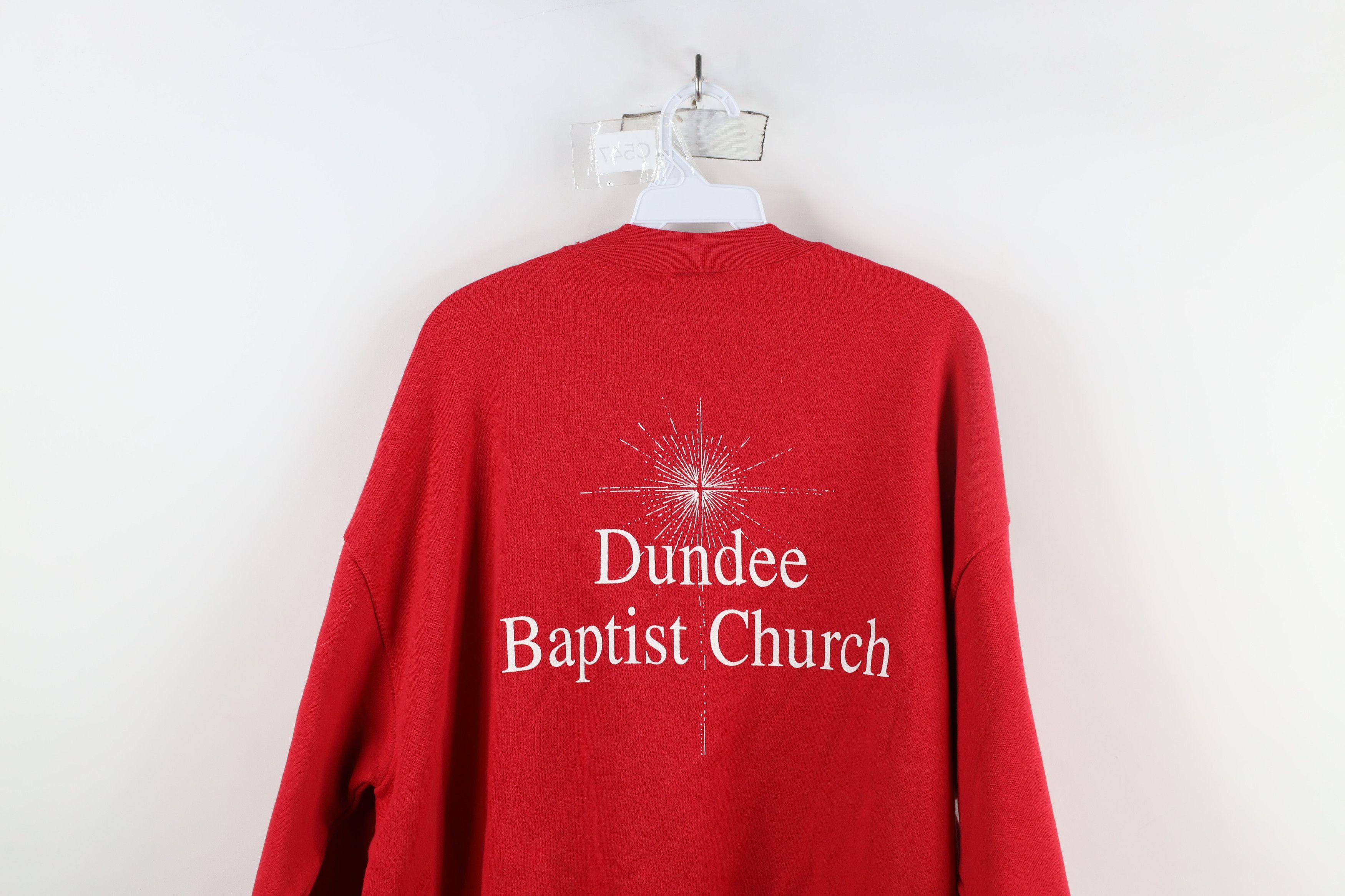 Vintage Vintage 90s Streetwear Christmas Jesus Crewneck Sweatshirt Size US XL / EU 56 / 4 - 12 Thumbnail