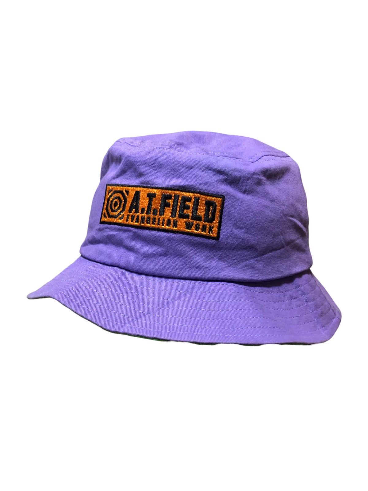Anime × Japanese Brand Nerv Evagelion Work A.T Field By Khara Bucket Hats Size ONE SIZE - 2 Thumbnail