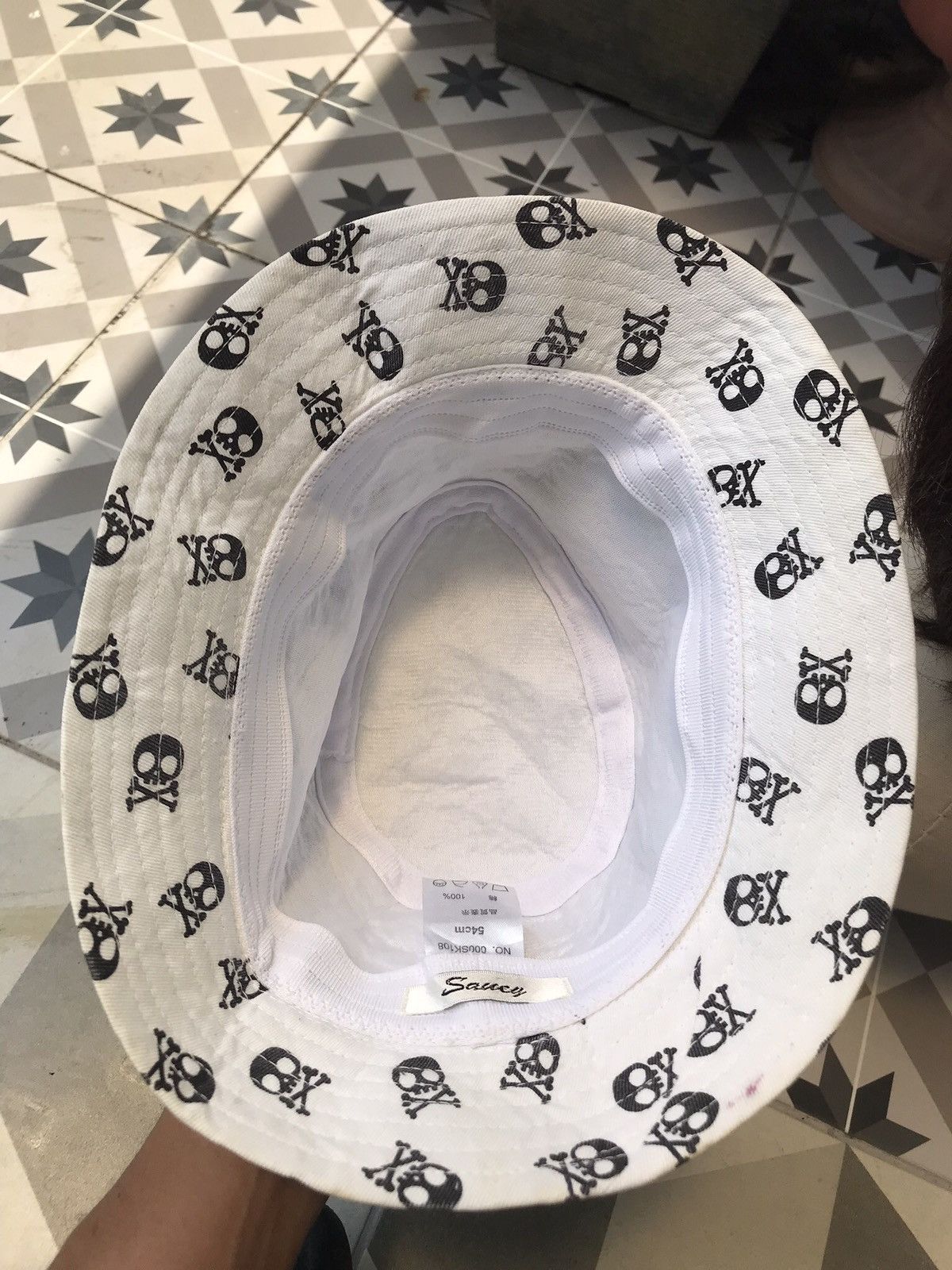 Japanese Brand × Vintage ( YOUTH ) SKULLS FEDORA BUCKETS HAT BY SAVEY Size ONE SIZE - 6 Thumbnail